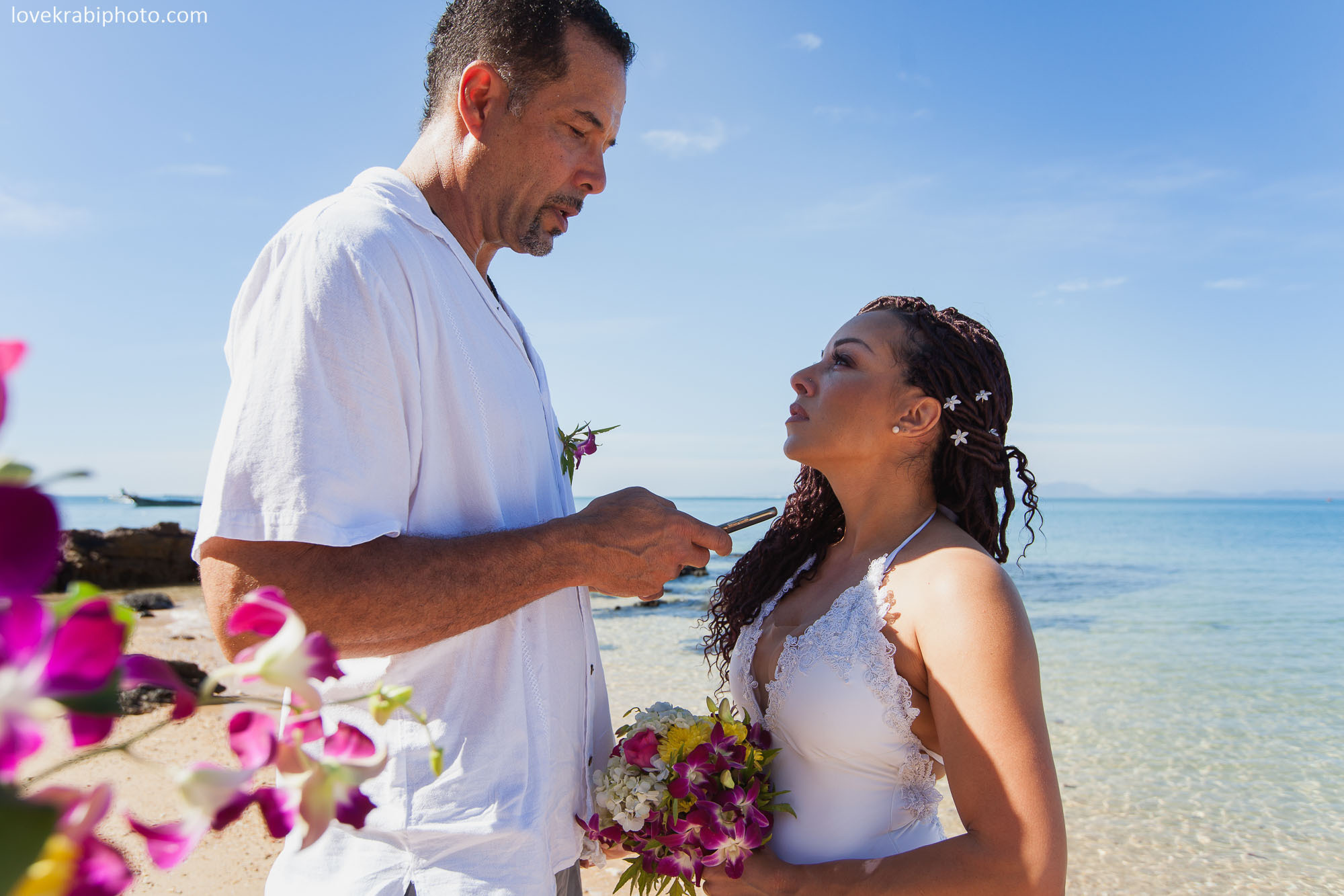 Wedding Vows Set Up in Krabi and Koh Lanta. Photography & Events Thailand Krabi