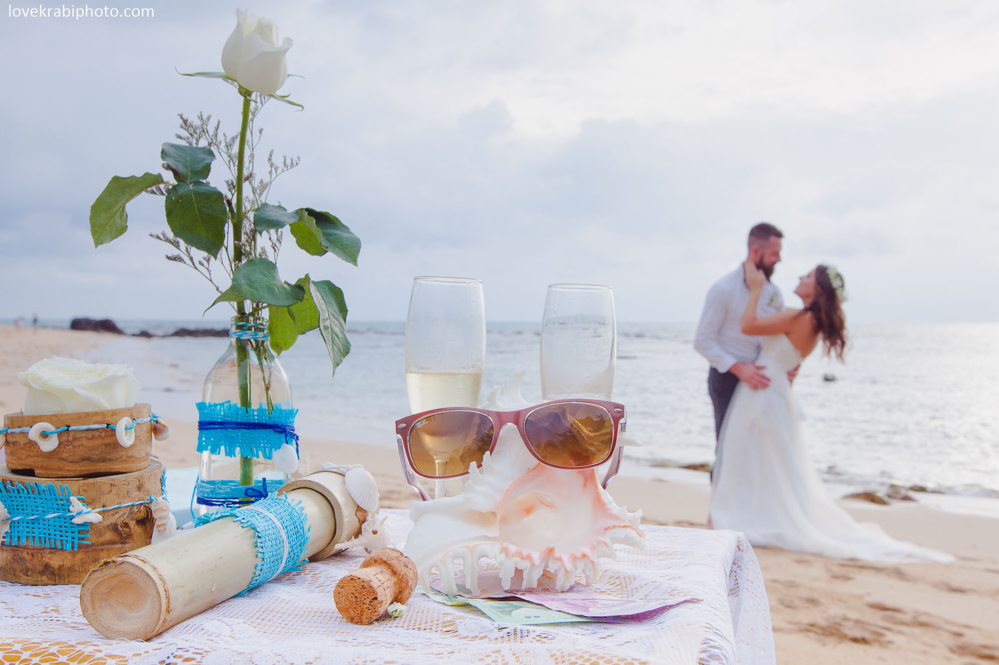 Wedding Vows Set Up in Krabi and Koh Lanta. Photography & Events Thailand Krabi