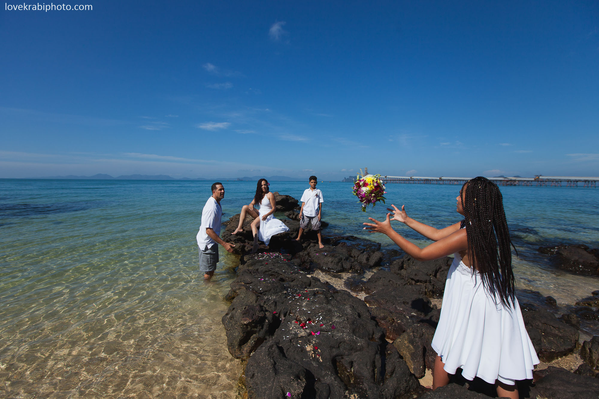 Wedding Vows Set Up in Krabi and Koh Lanta. Photography & Events Thailand Krabi