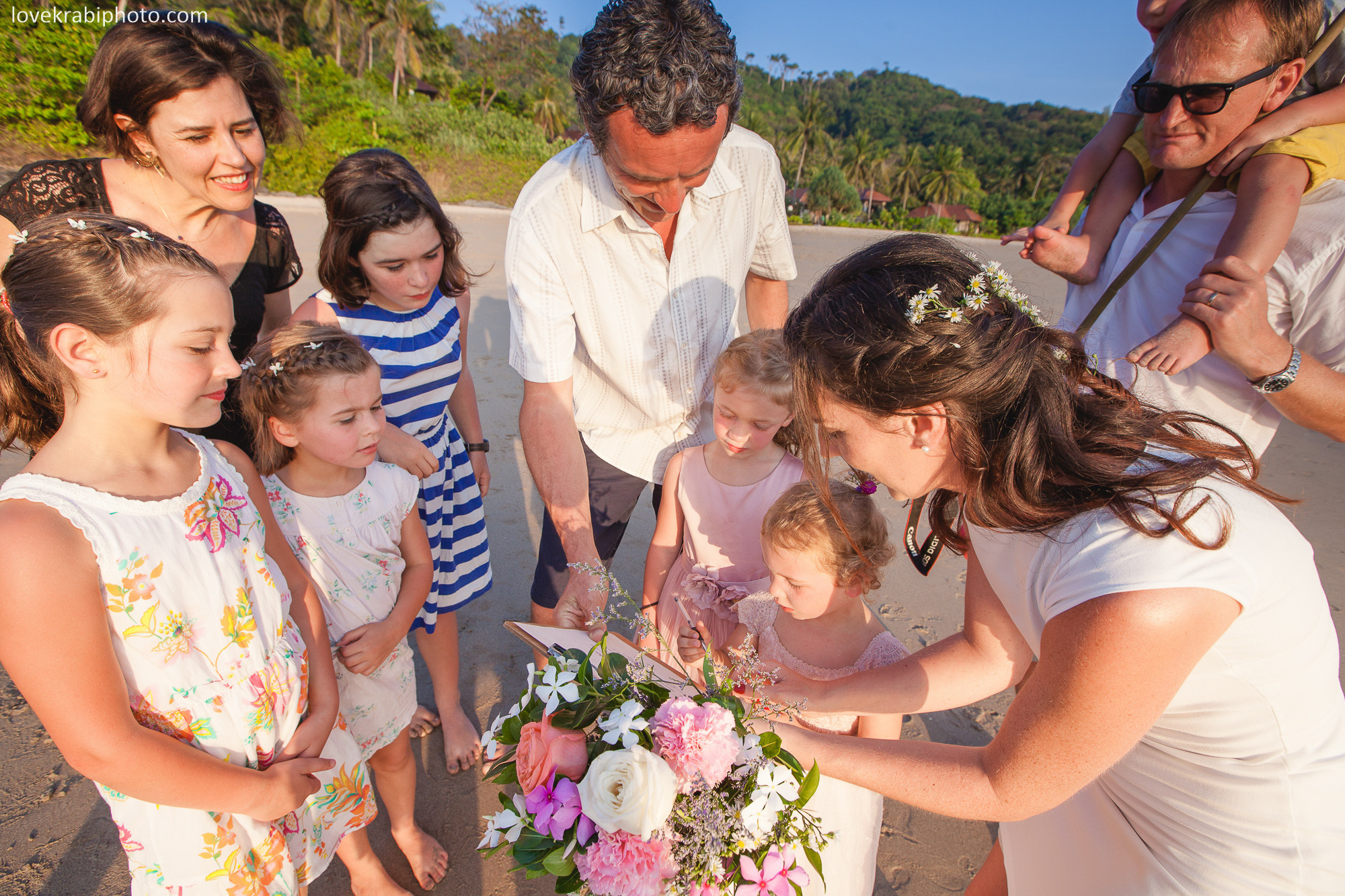 Wedding Vows Set Up in Krabi and Koh Lanta. Photography & Events Thailand Krabi