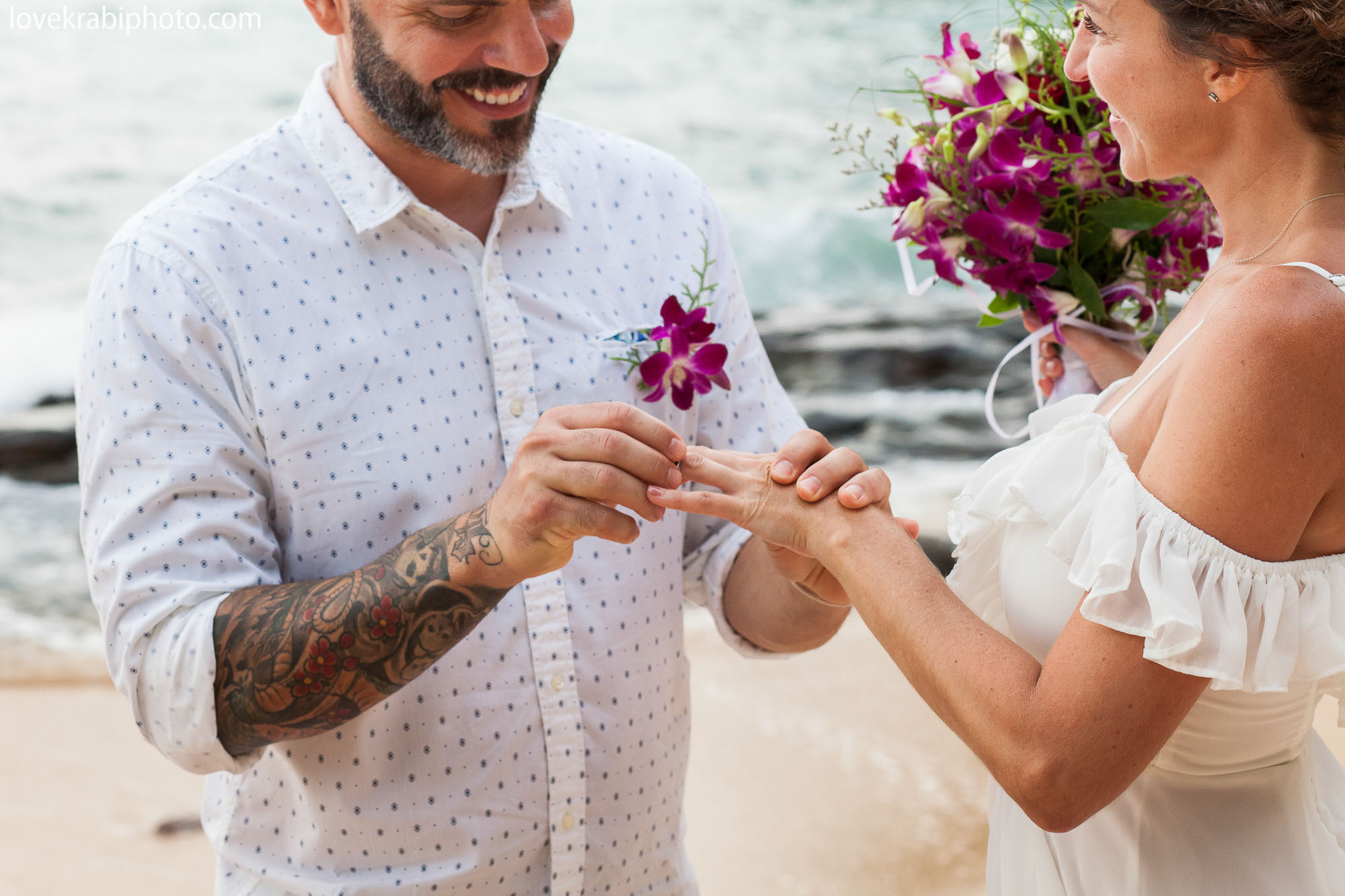 Wedding Vows Set Up in Krabi and Koh Lanta. Photography & Events Thailand Krabi