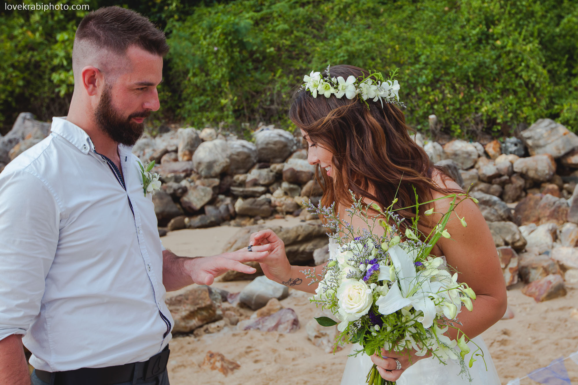 Wedding Vows Set Up in Krabi and Koh Lanta. Photography & Events Thailand Krabi