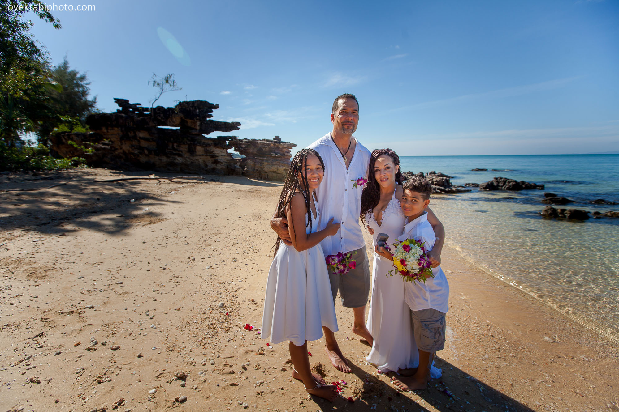 Wedding Vows Set Up in Krabi and Koh Lanta. Photography & Events Thailand Krabi