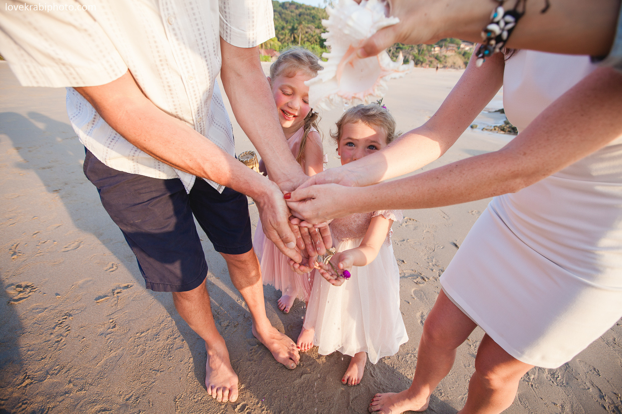 Wedding Vows Set Up in Krabi and Koh Lanta. Photography & Events Thailand Krabi