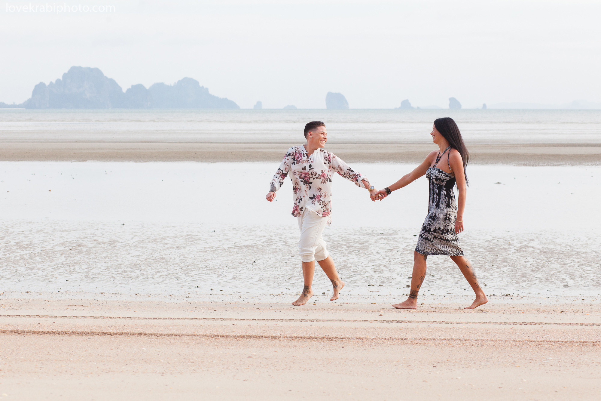 krabi proposal photography, thailand photographer, holiday in thailand, krabi beach, lgbt proposal thailand, lgbt pride krabi, she said yes, krabi ao nang beach, koh lanta photographer