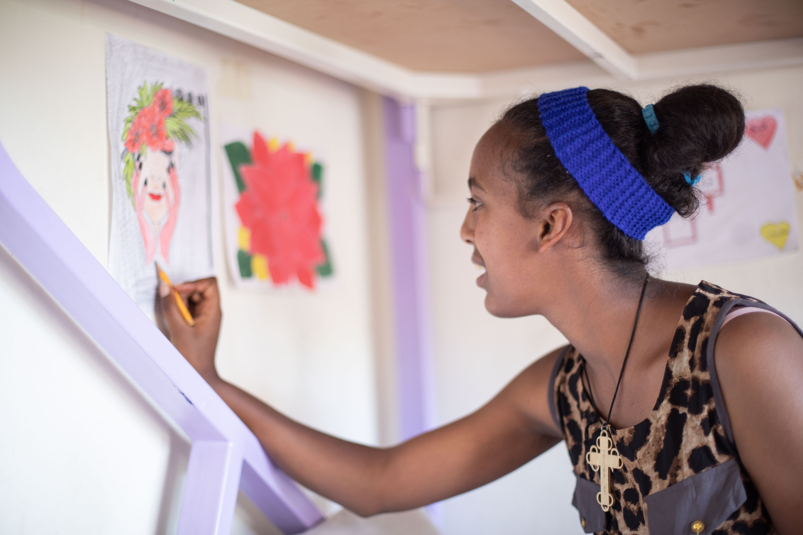 Center for homeless mothers. Documentary, lifestile photographer in Morocco Marina Chaikovskaia