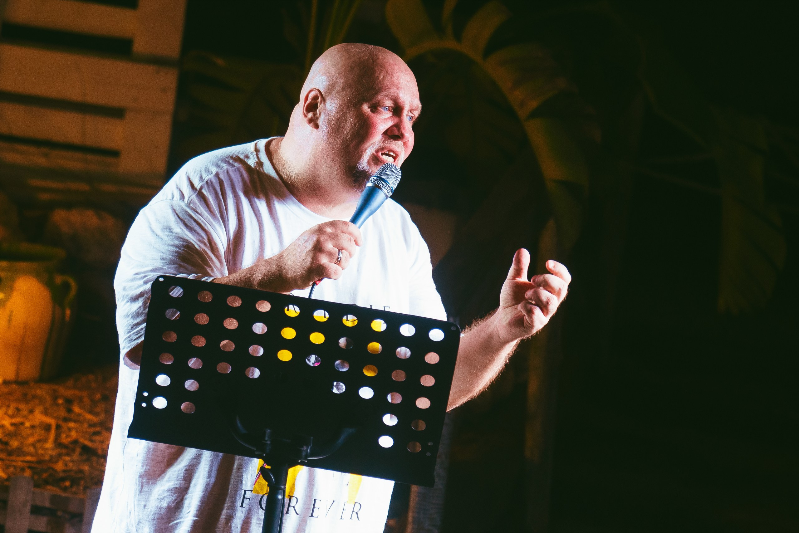 Photo report from a creative evening at the El Bosque Animado restaurant, Torrevieja