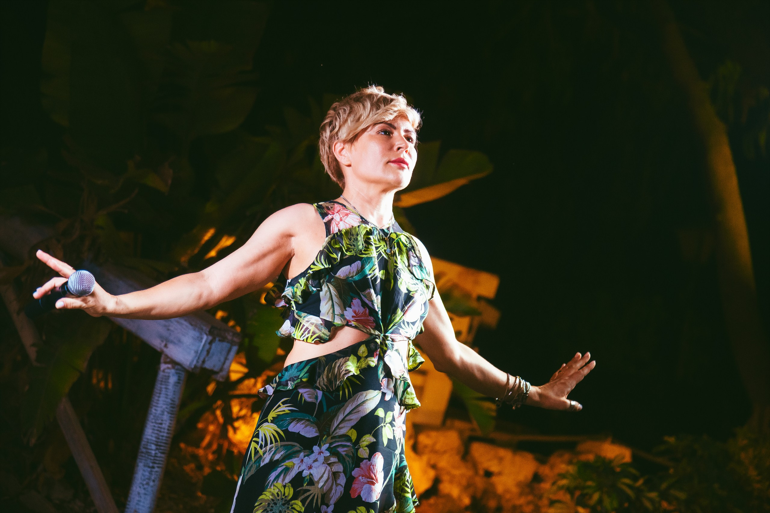 Photo report from a creative evening at the El Bosque Animado restaurant, Torrevieja