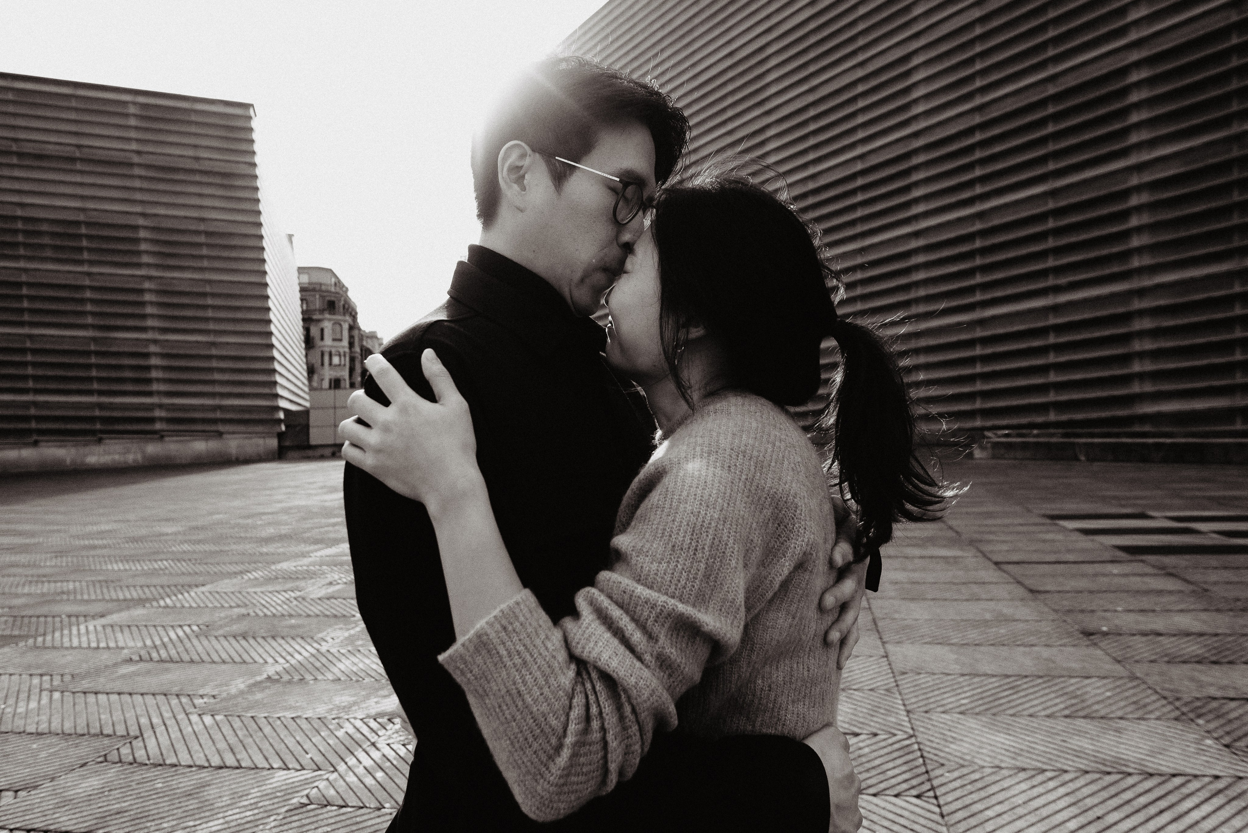 Couple photohoot in San-Sebastian. Photographer in Bilbao Irina Makou