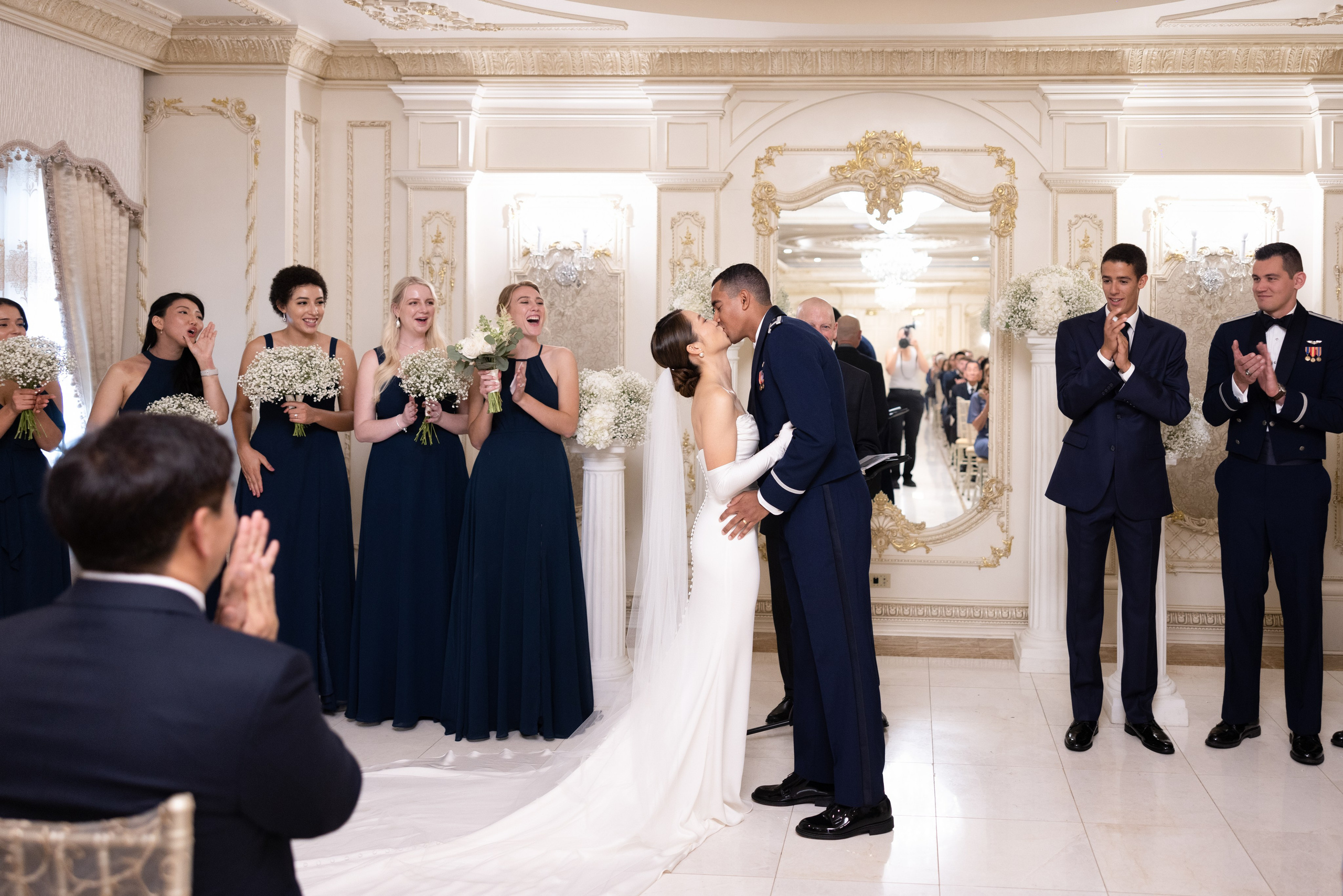 Conner Wiburn & Esther Roh in The Venetian in Garfield, NJ. Wedding Photo & Video