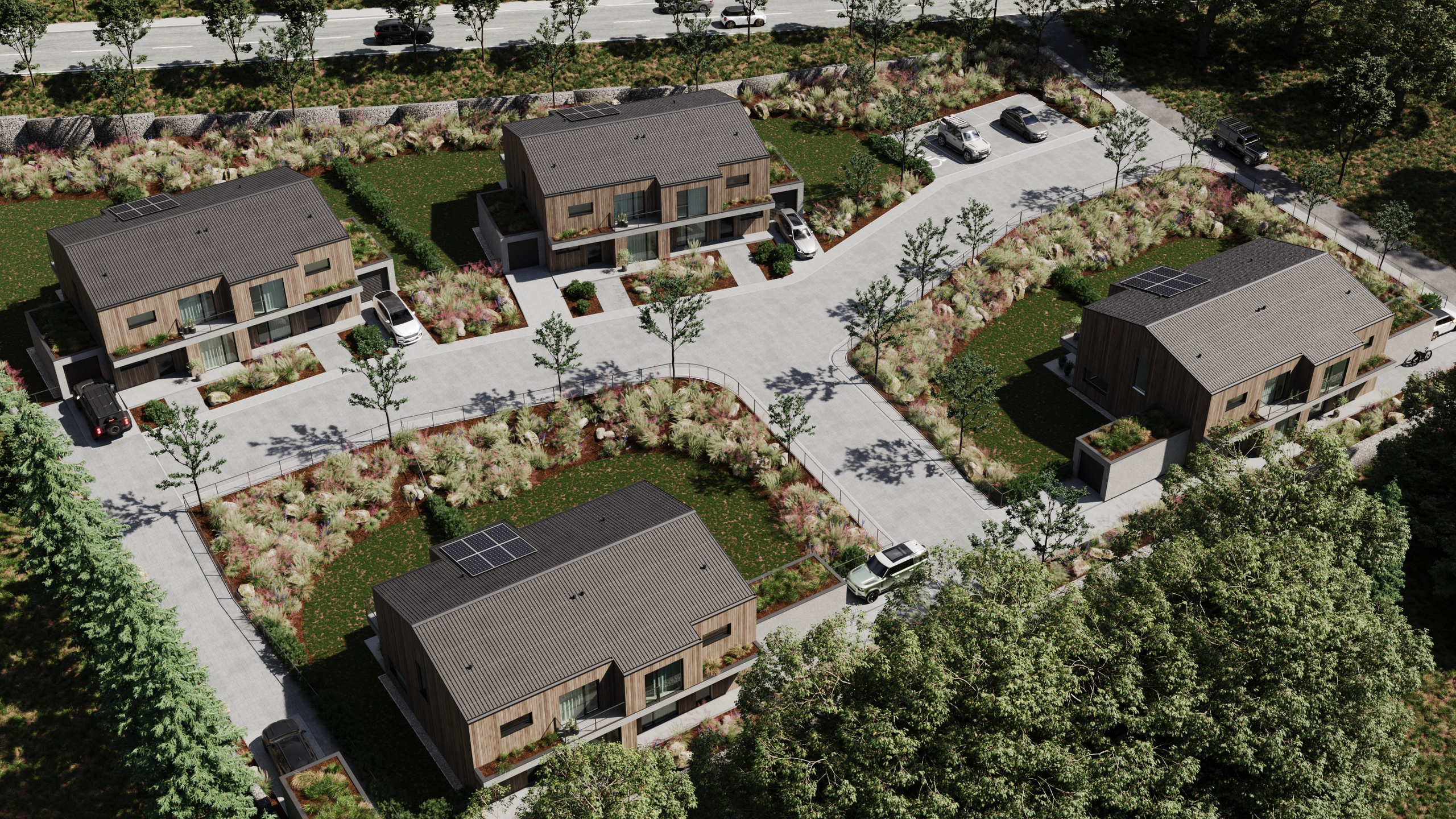 Developerský projekt v norském stylu. Filipenka architects