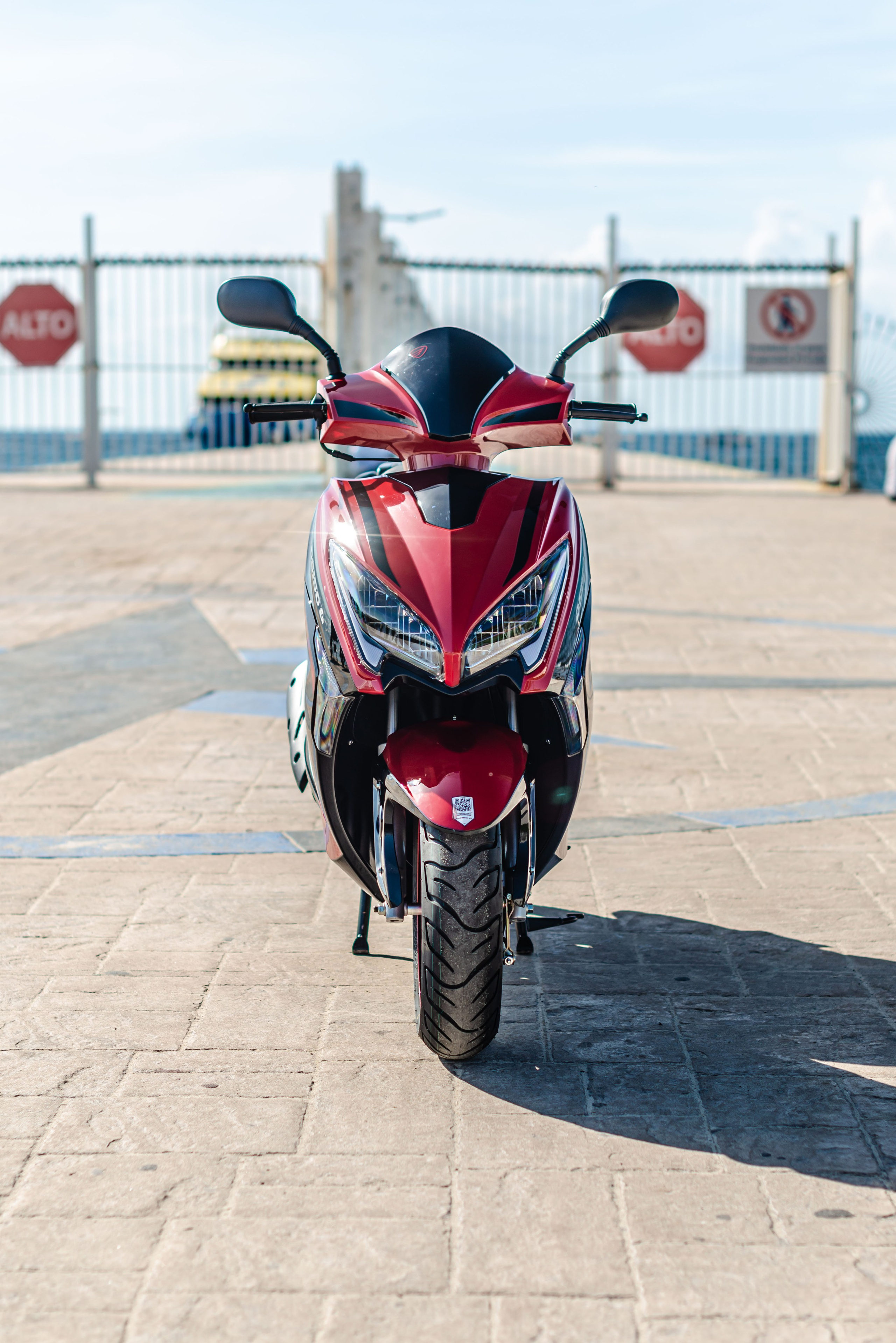 Scooter Photography for Rental Website in Mexico. PHOTOGRAPHER QUINTANA ROO