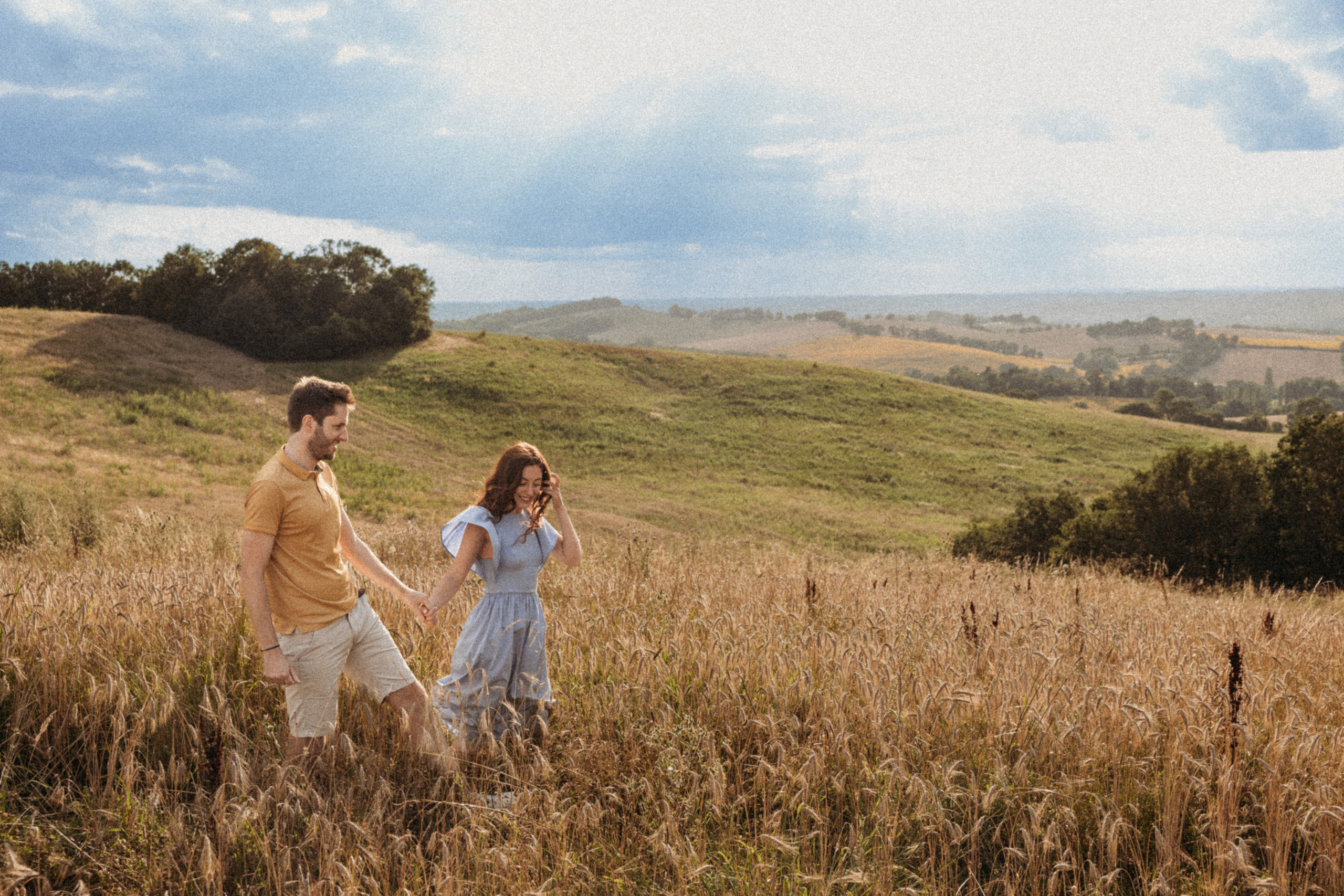 French country side photo session for Irina & Remy. Евгения Смирнова — Ваш фотограф в Тулузе и на юго-западе Франции