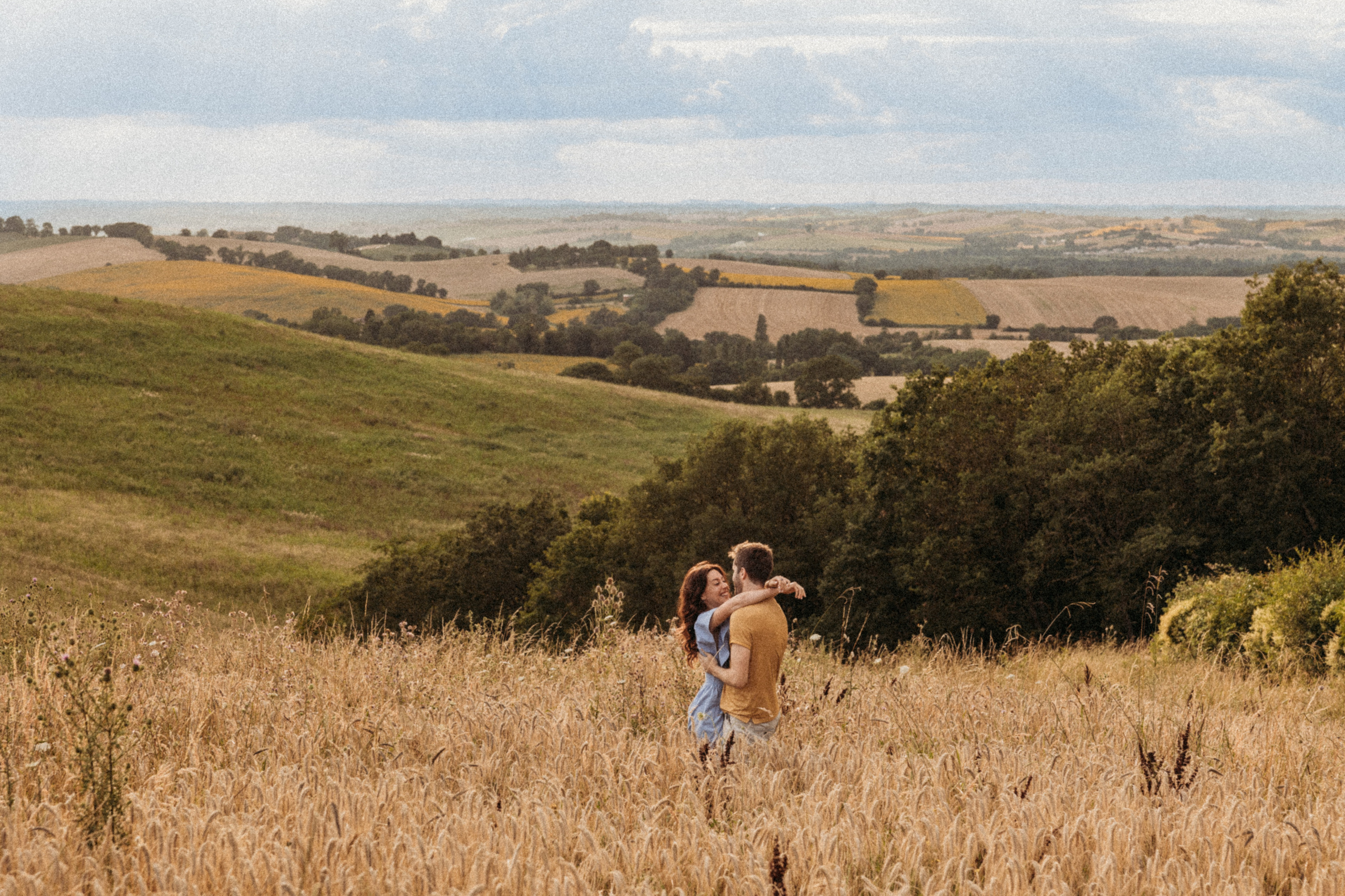 French country side photo session for Irina & Remy. Евгения Смирнова — Ваш фотограф в Тулузе и на юго-западе Франции