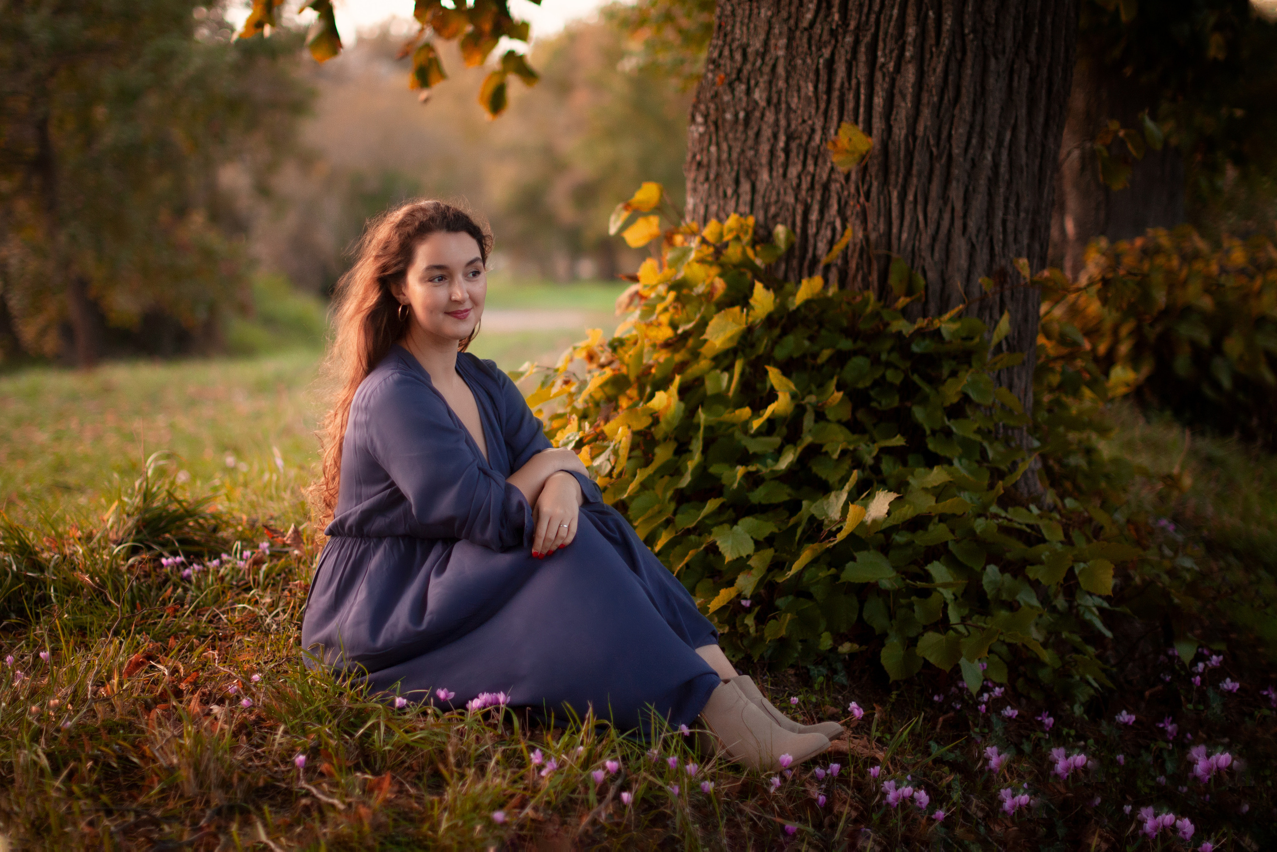 Autumn photo session. Eugénie Smirnova — your photographer in Toulouse and southwest France