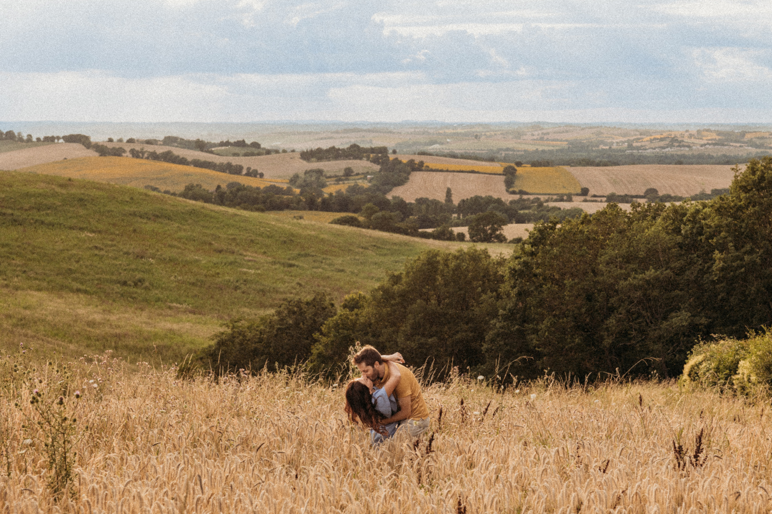 French country side photo session for Irina & Remy. Евгения Смирнова — Ваш фотограф в Тулузе и на юго-западе Франции