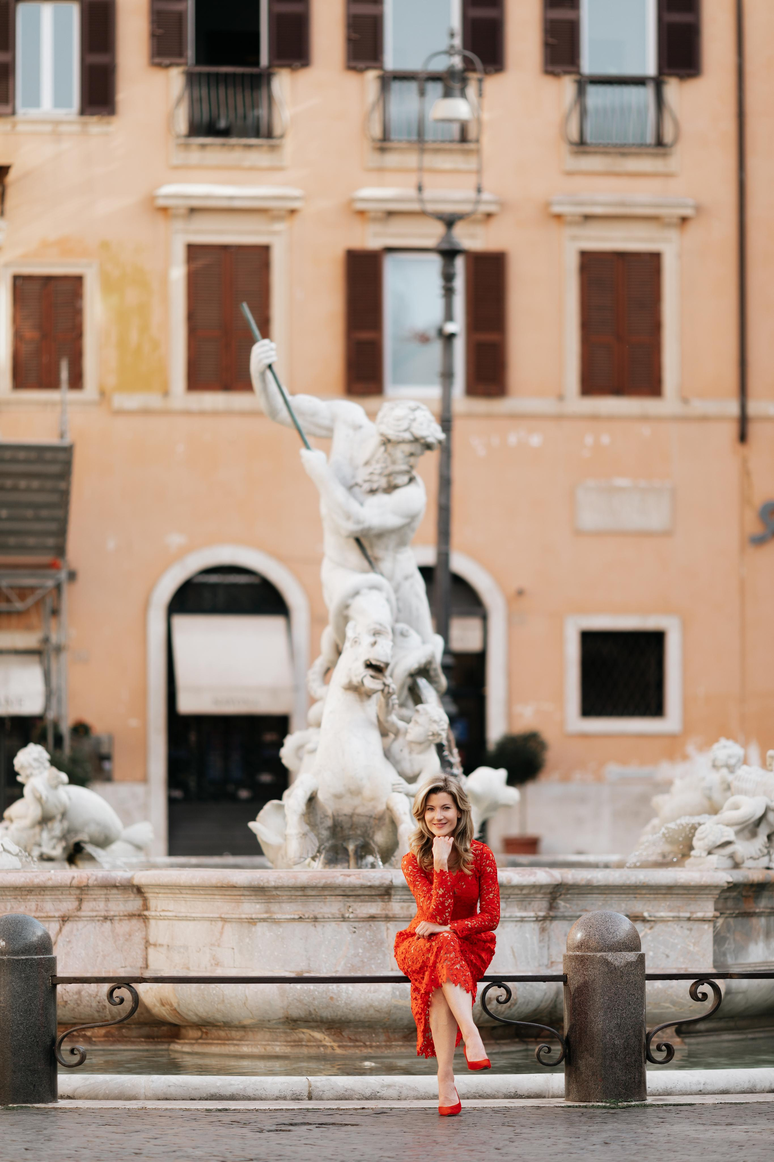 Individual photoshoot. Photographer in Rome