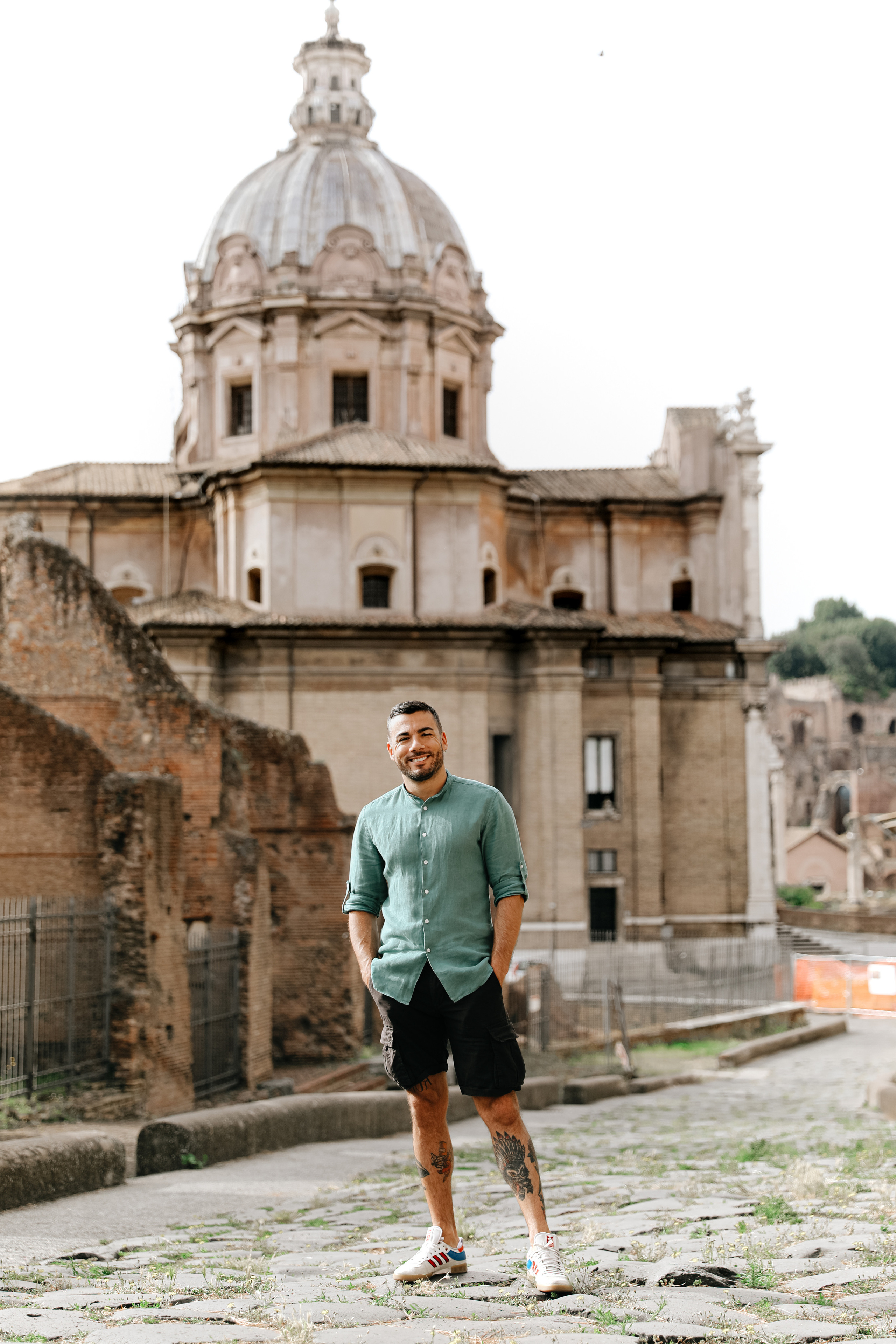 Individual photoshoot. Photographer in Rome