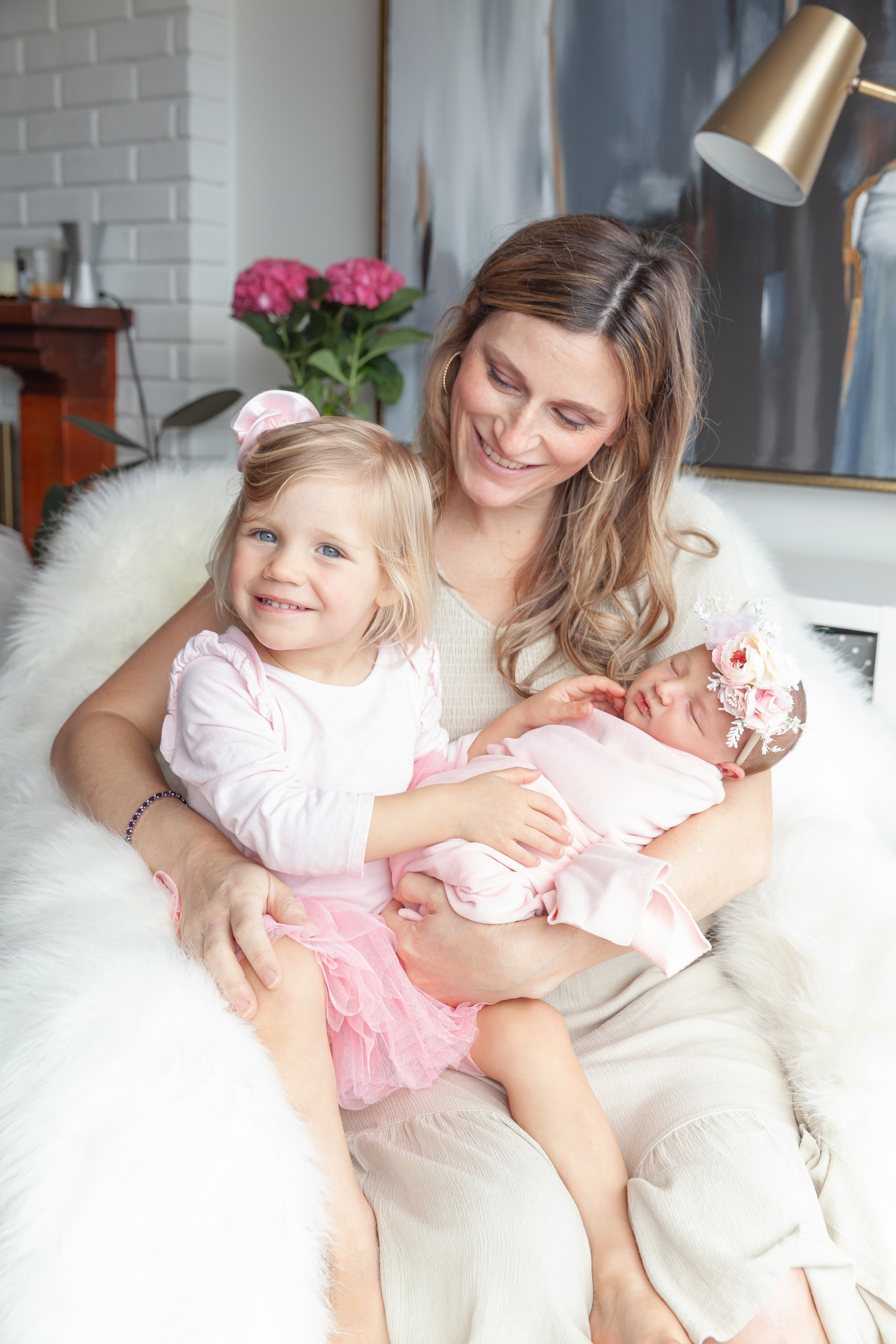 Newborn posing session. Marina Pravda Photography San Francisco Bay Area