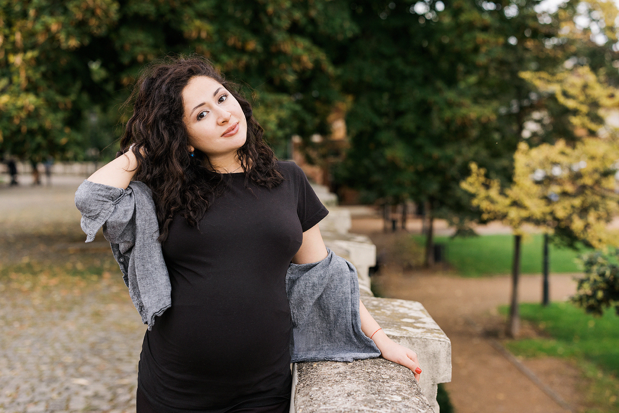 Фотосессия беременности в Праге. Семейный и свадебный фотограф в Праге Наталья Федори