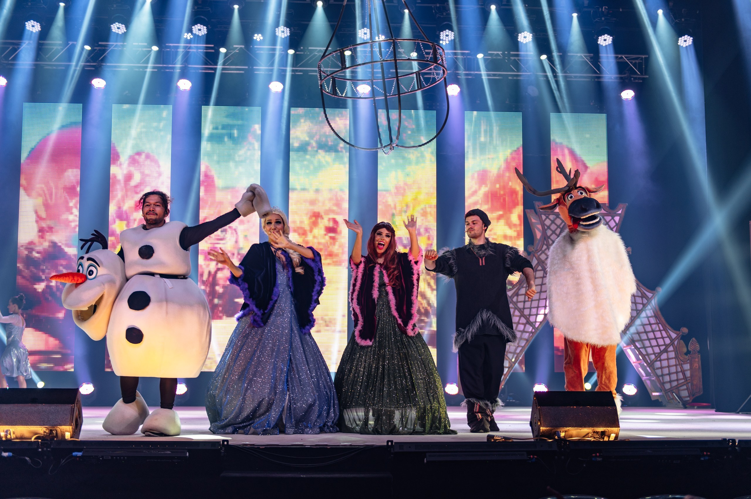 Magia Frozen en Teatro Victoria. Фотограф Екатерина Гасанова — фотосессии в Барселоне