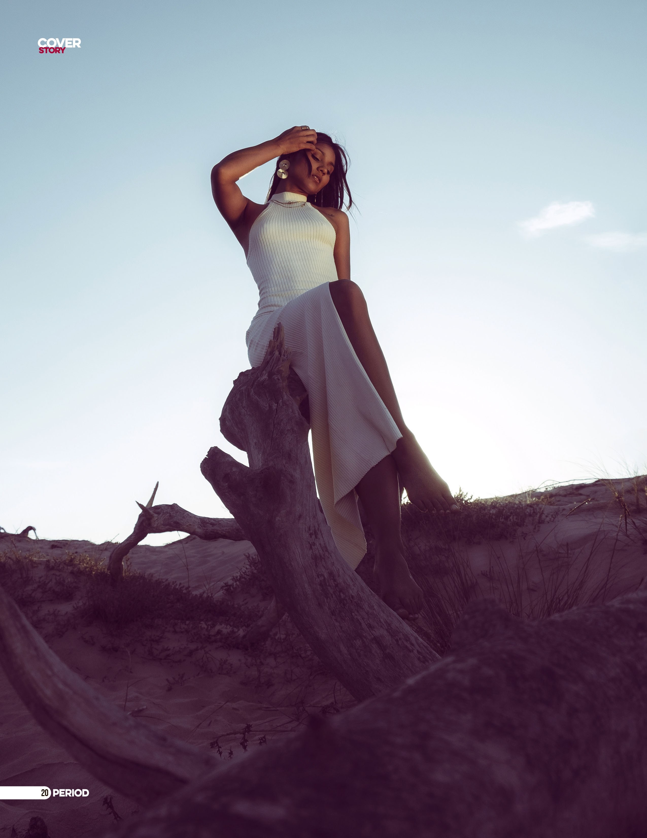 Cover of PERIOD Magazine — Photoshoot for the magazines