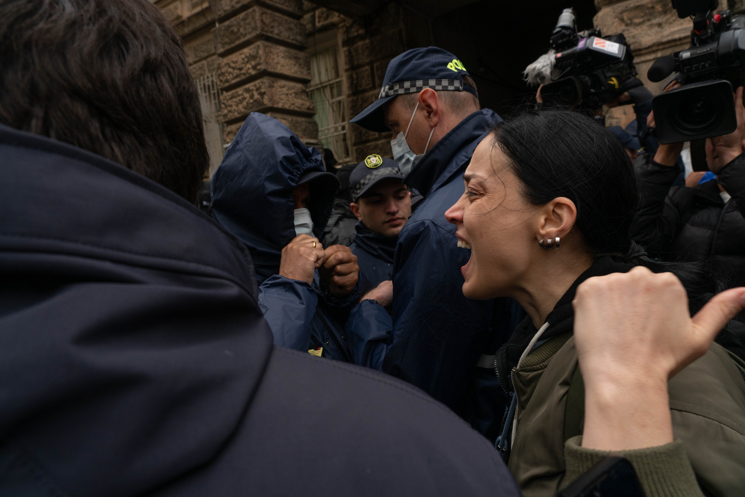 Georgia against the “foreign agents” law. Marina Sycheva