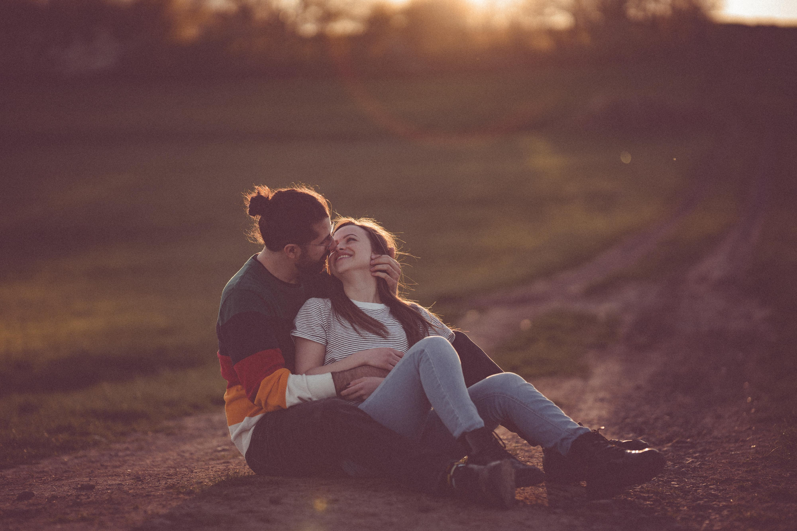 Sunset lovers. Portraitfotografie in Gründau Elena Ohnstedt