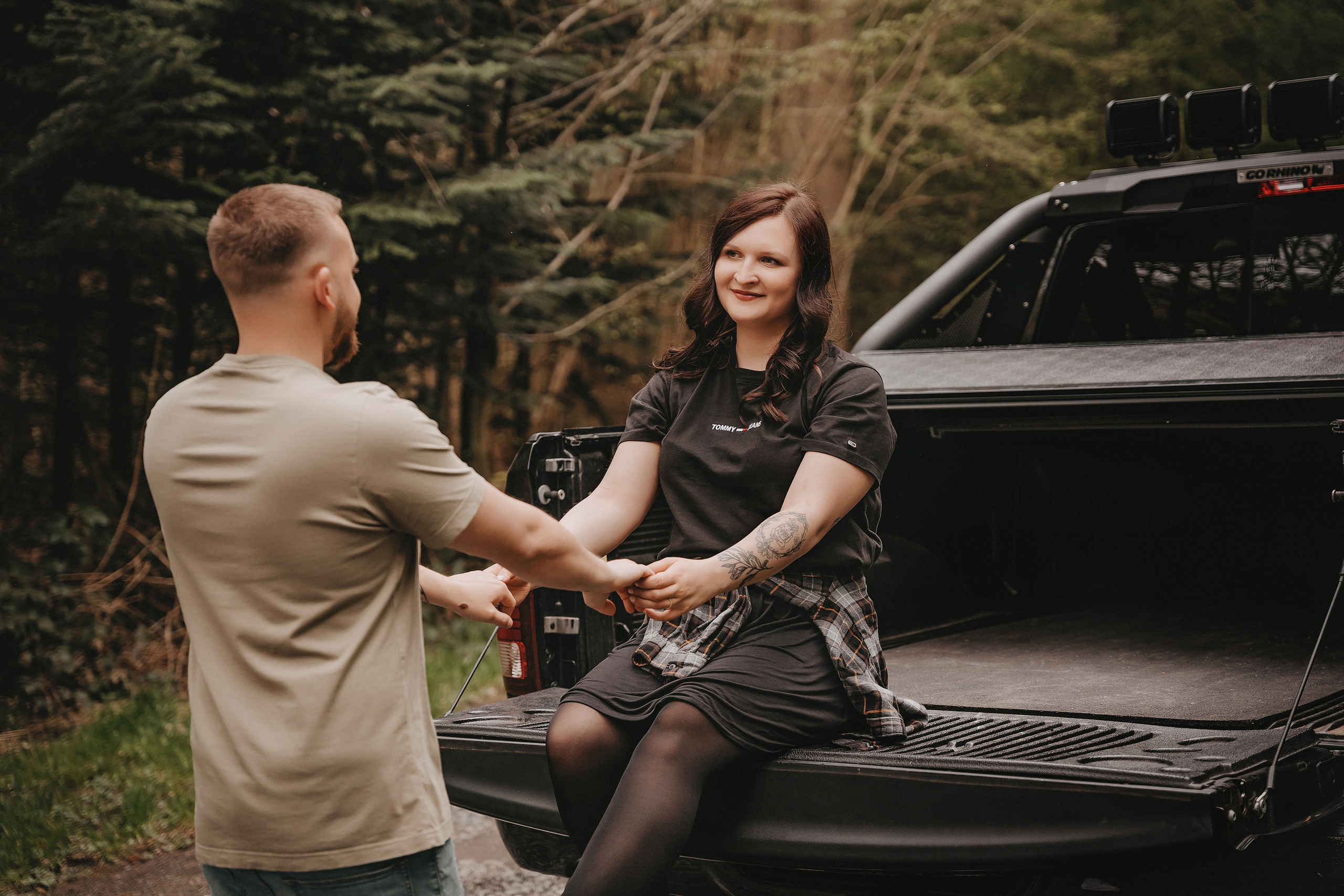Paarshooting Jess und Phil. Portraitfotografie in Gründau Elena Ohnstedt