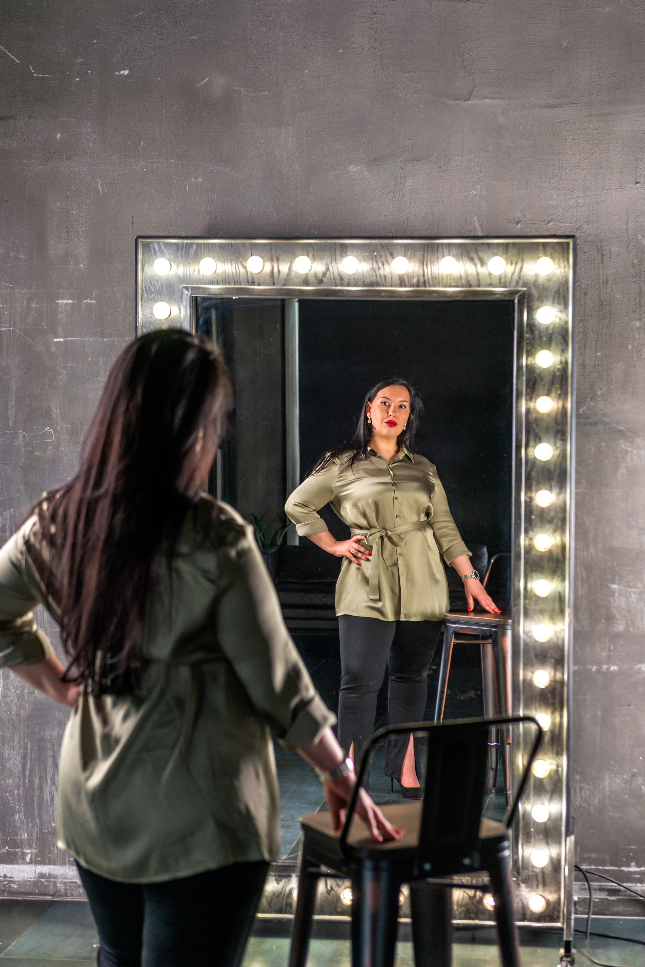 Individual women’s photo session in studio. FOTÓGRAFO MÉXICO QUINTANA ROO