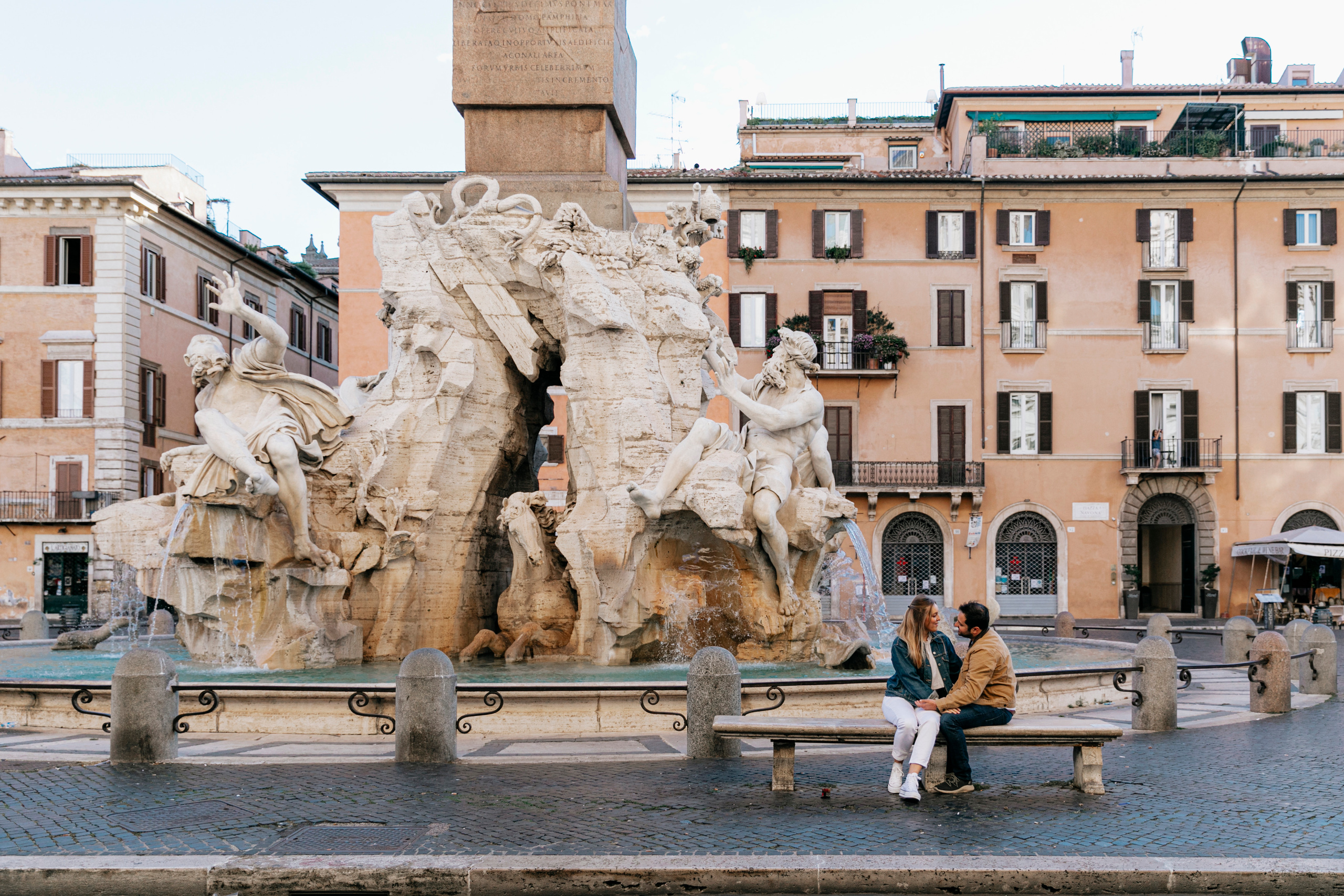 The Roman Streets. Photographer in Rome