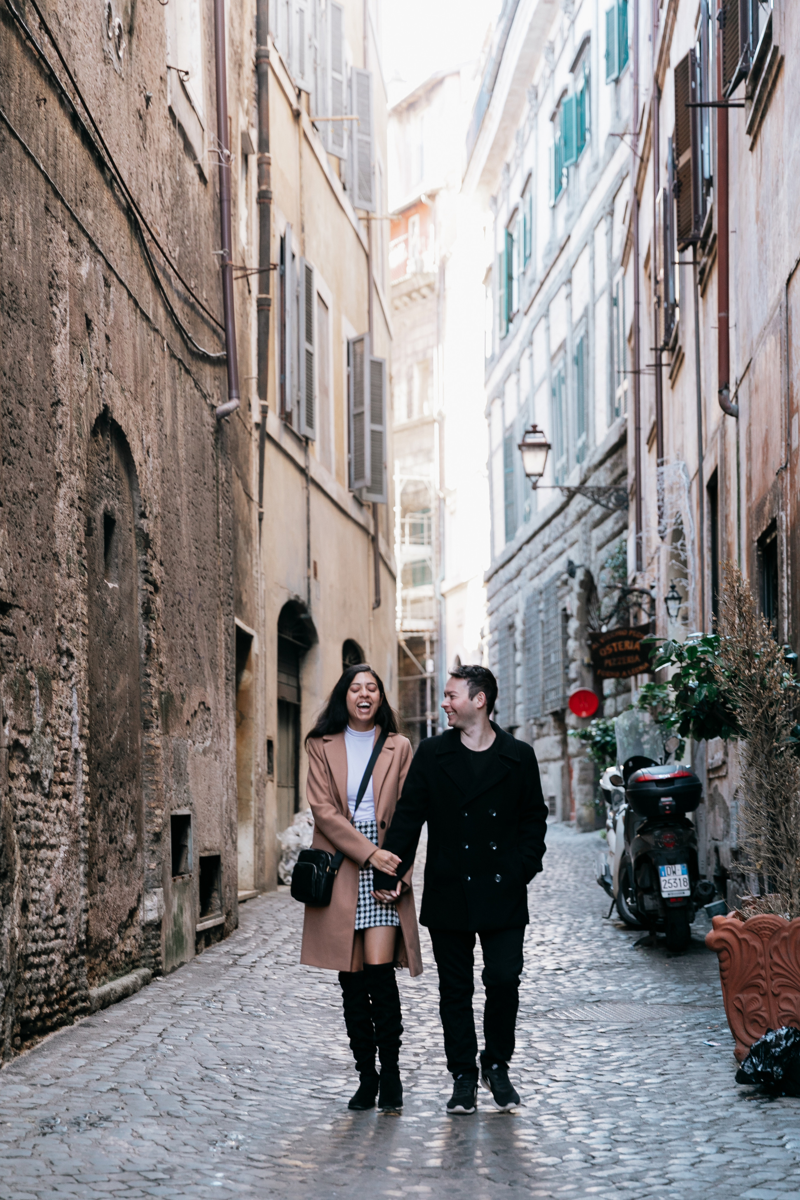 The Roman Streets. Photographer in Rome