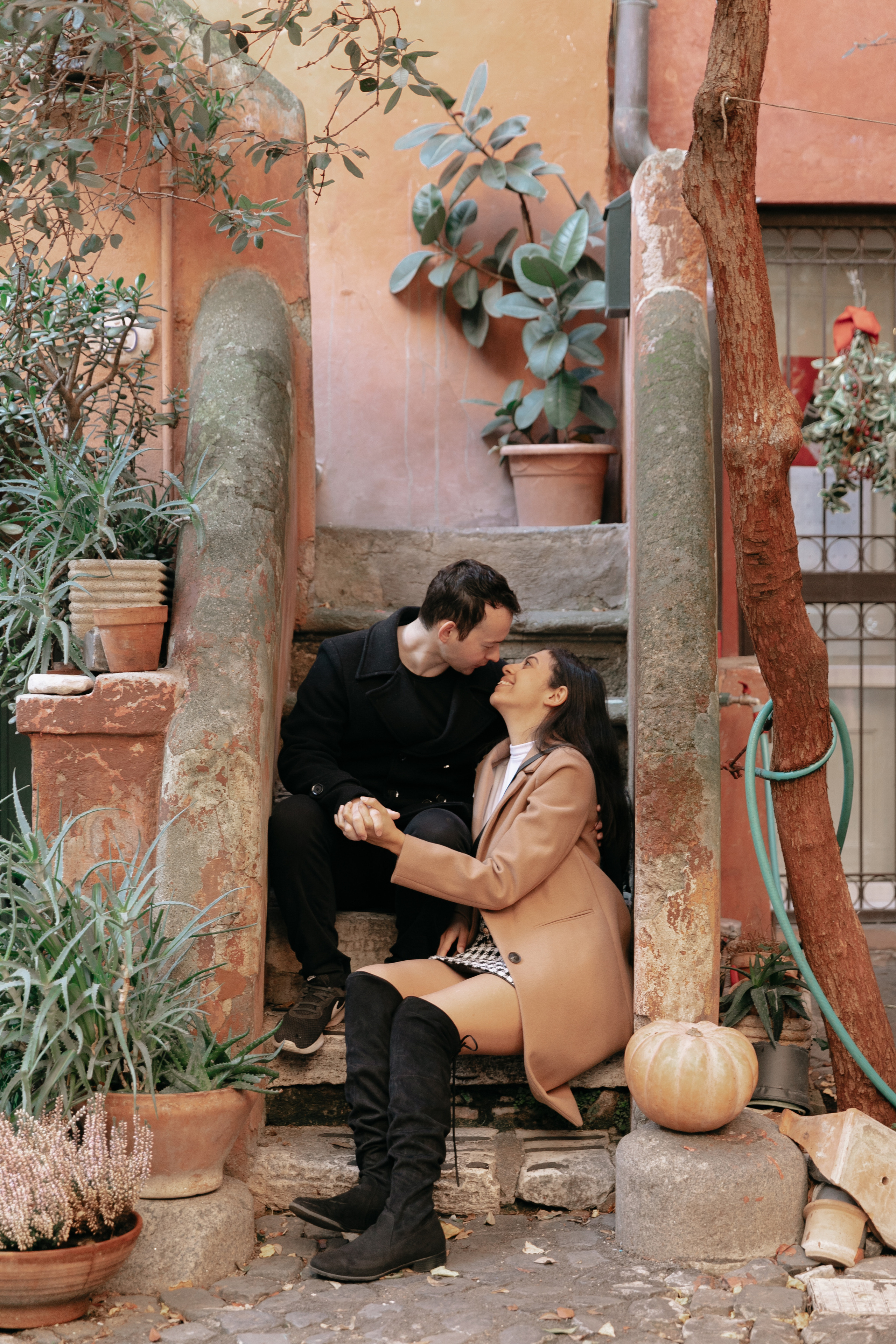 The Roman Streets. Photographer in Rome