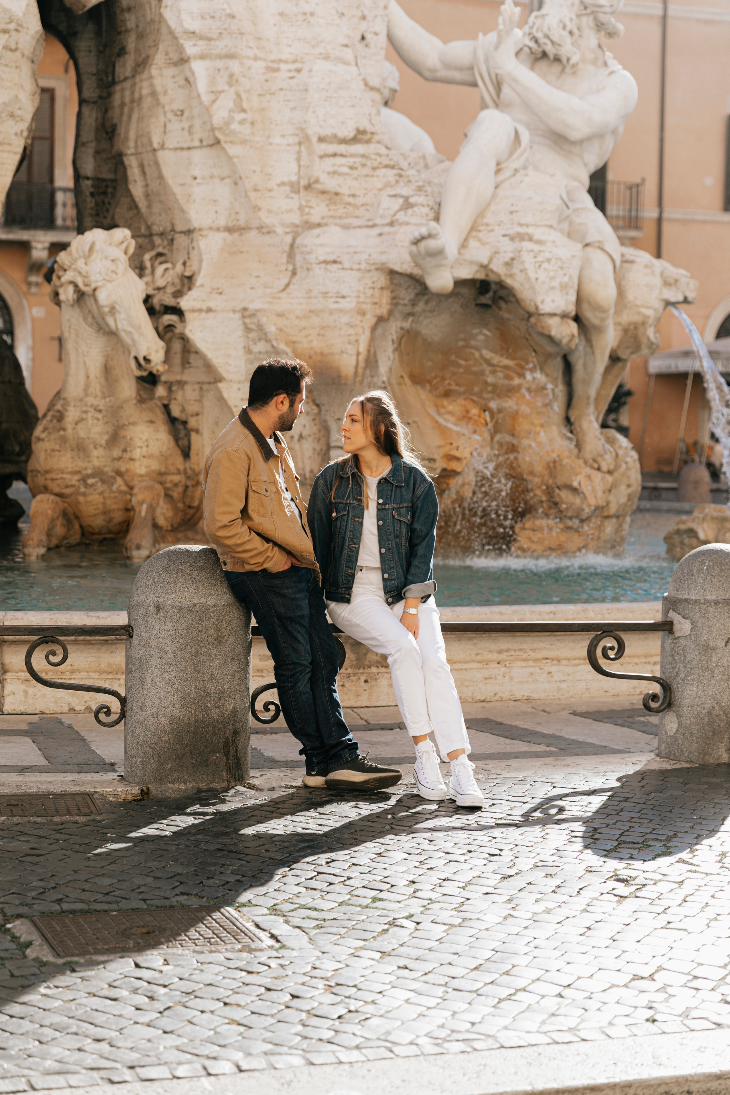 The Roman Streets. Photographer in Rome