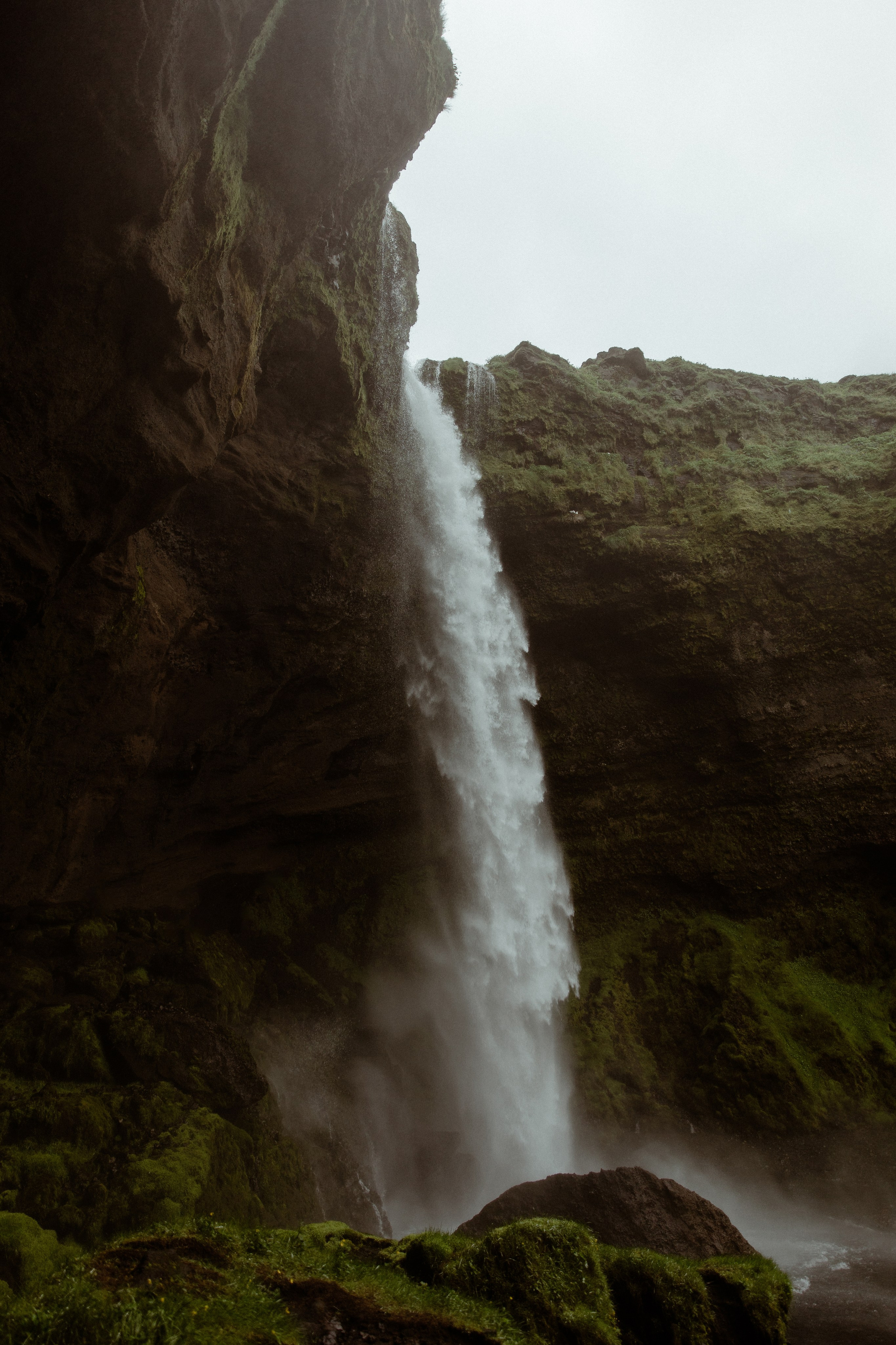 Elopement at Kvernufoss Waterfall. Iceland elopement photographer & videographer