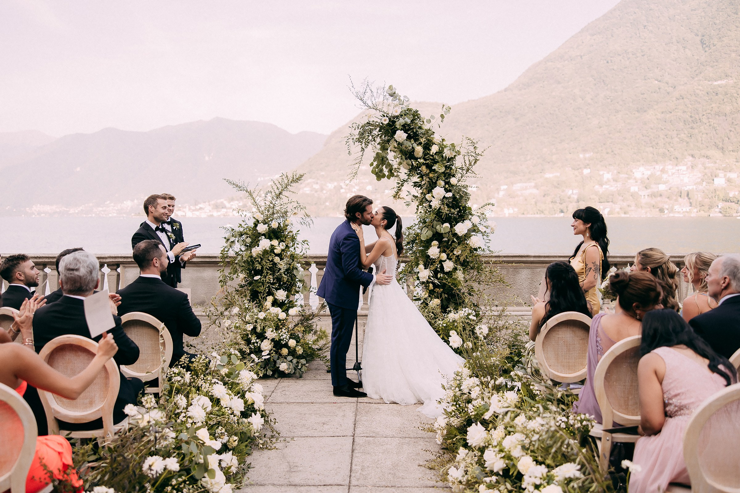 Wedding at Villa d’Este and Villa Pizzo. Wedding photographer Como Lake, Italy