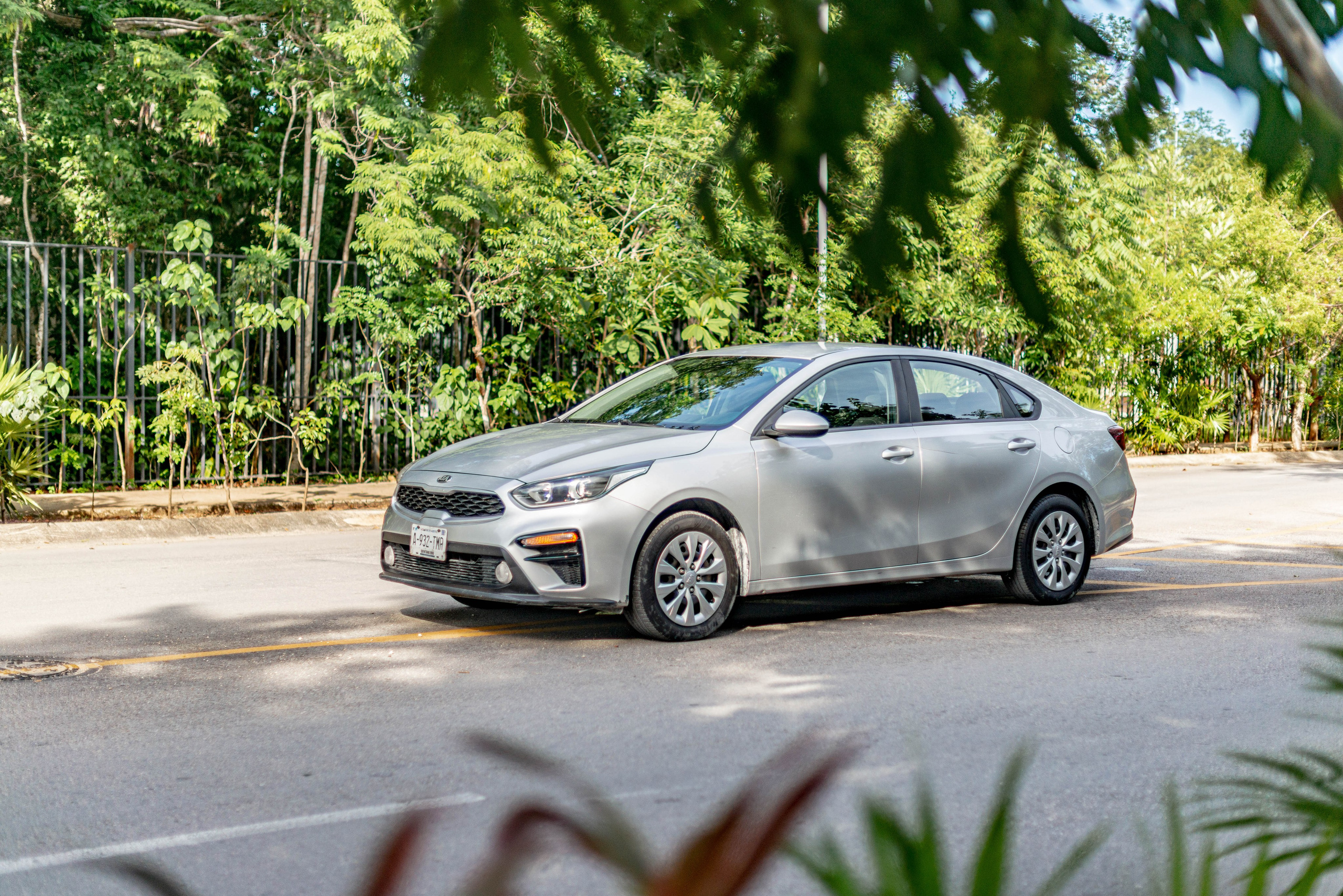 Съемка автомобиля Kia Forte 2019. FOTÓGRAFO MÉXICO QUINTANA ROO
