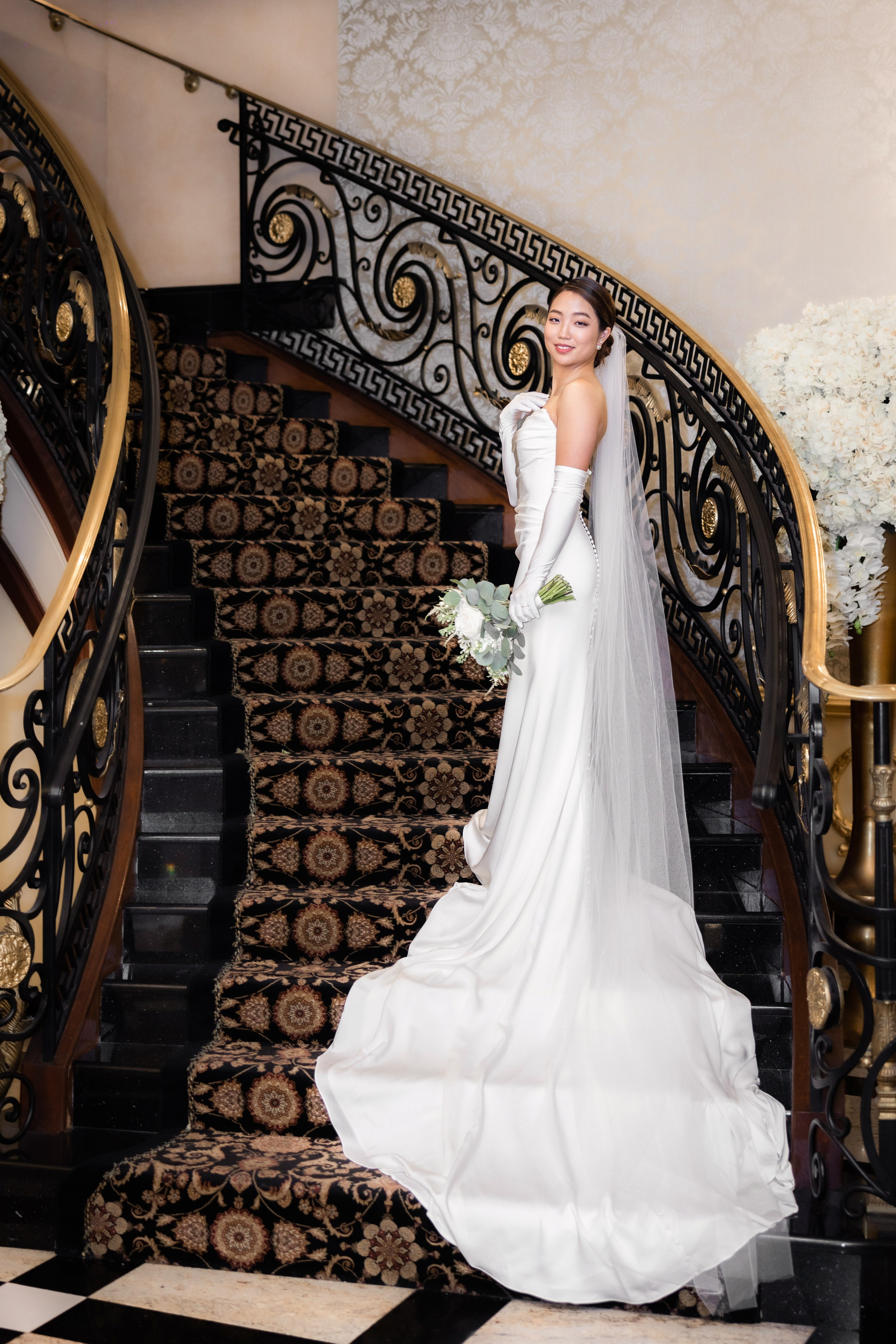 Conner Wiburn & Esther Roh in The Venetian in Garfield, NJ. Wedding Photo & Video