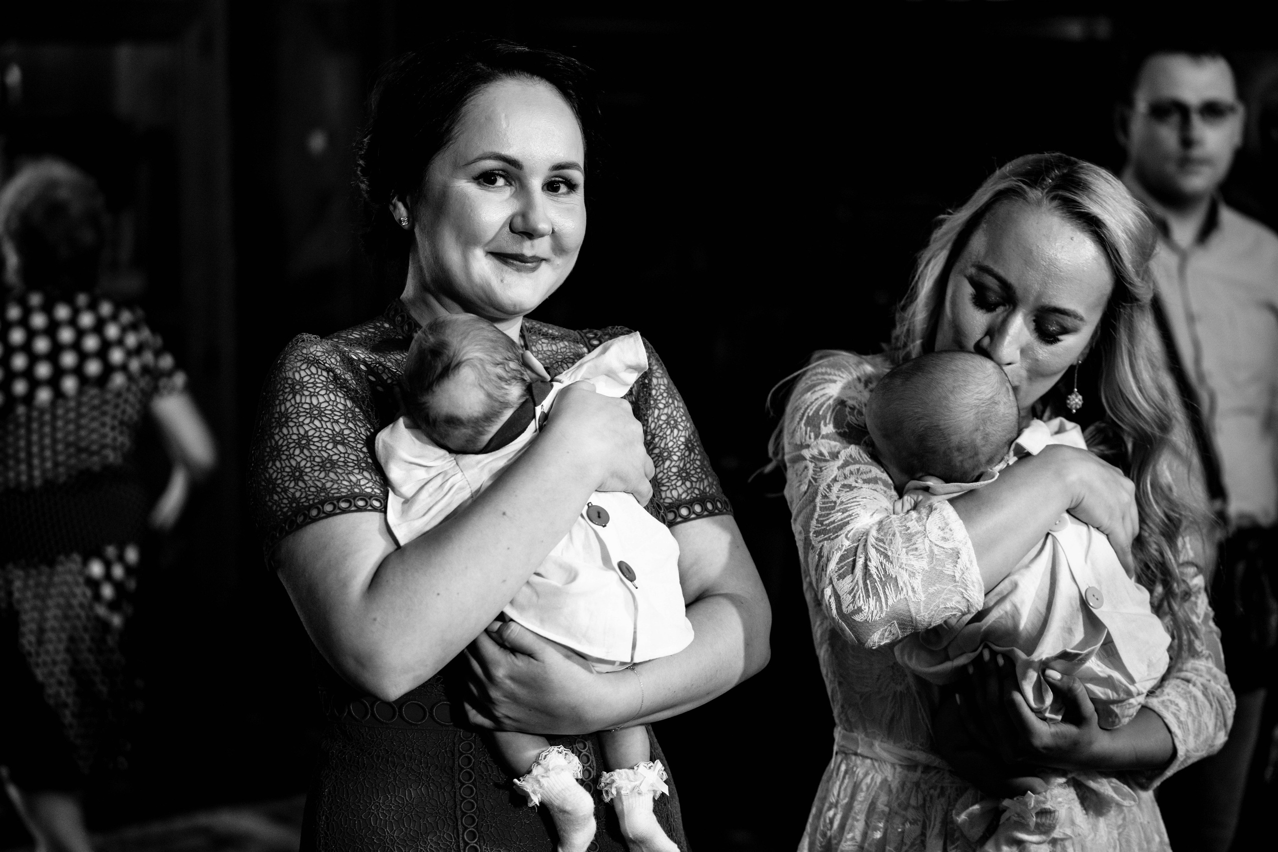 Aida, Clara, Francesca. Acasă