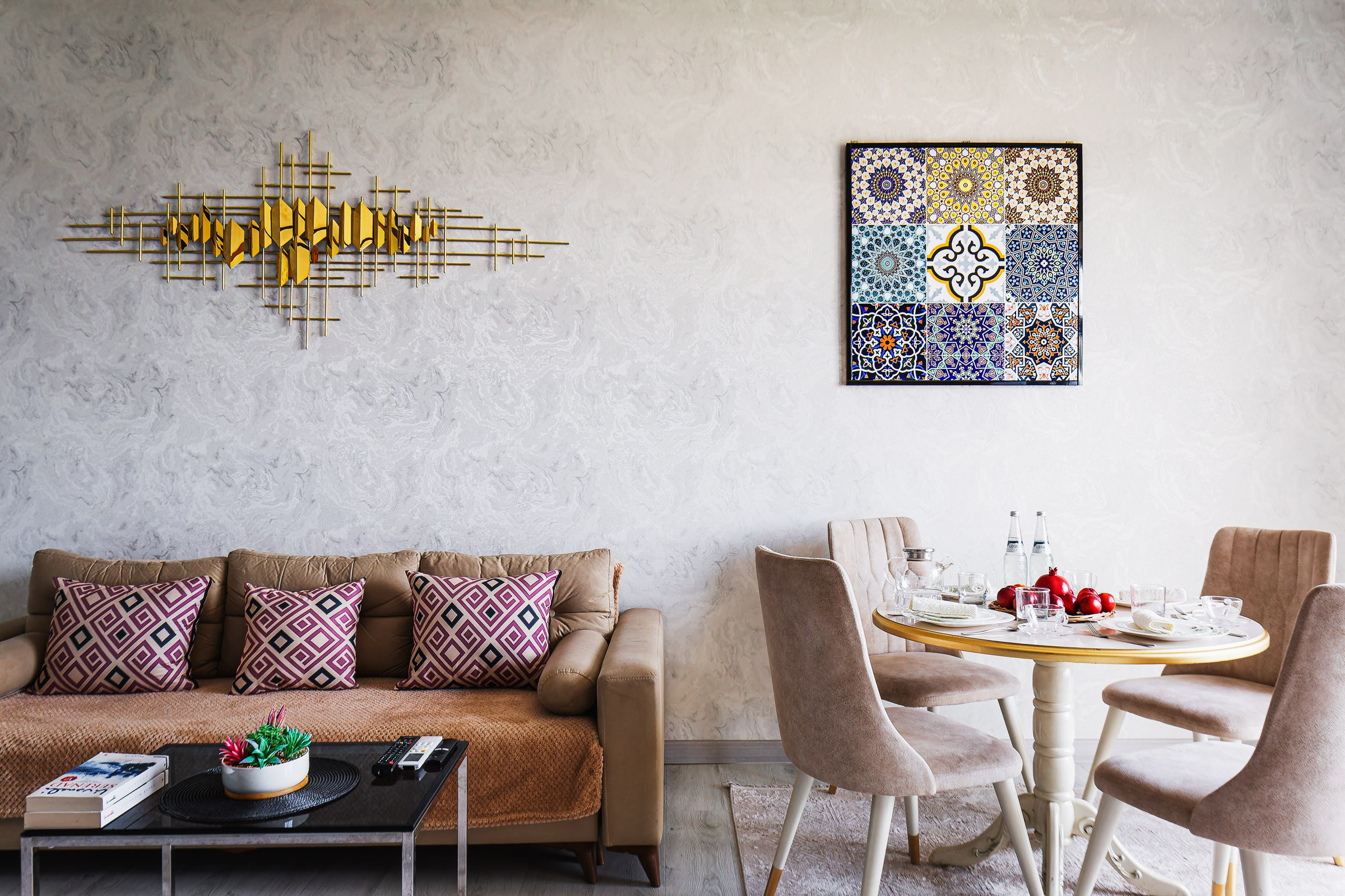 Светлая и чистая квартира в аренду в Узбекистане