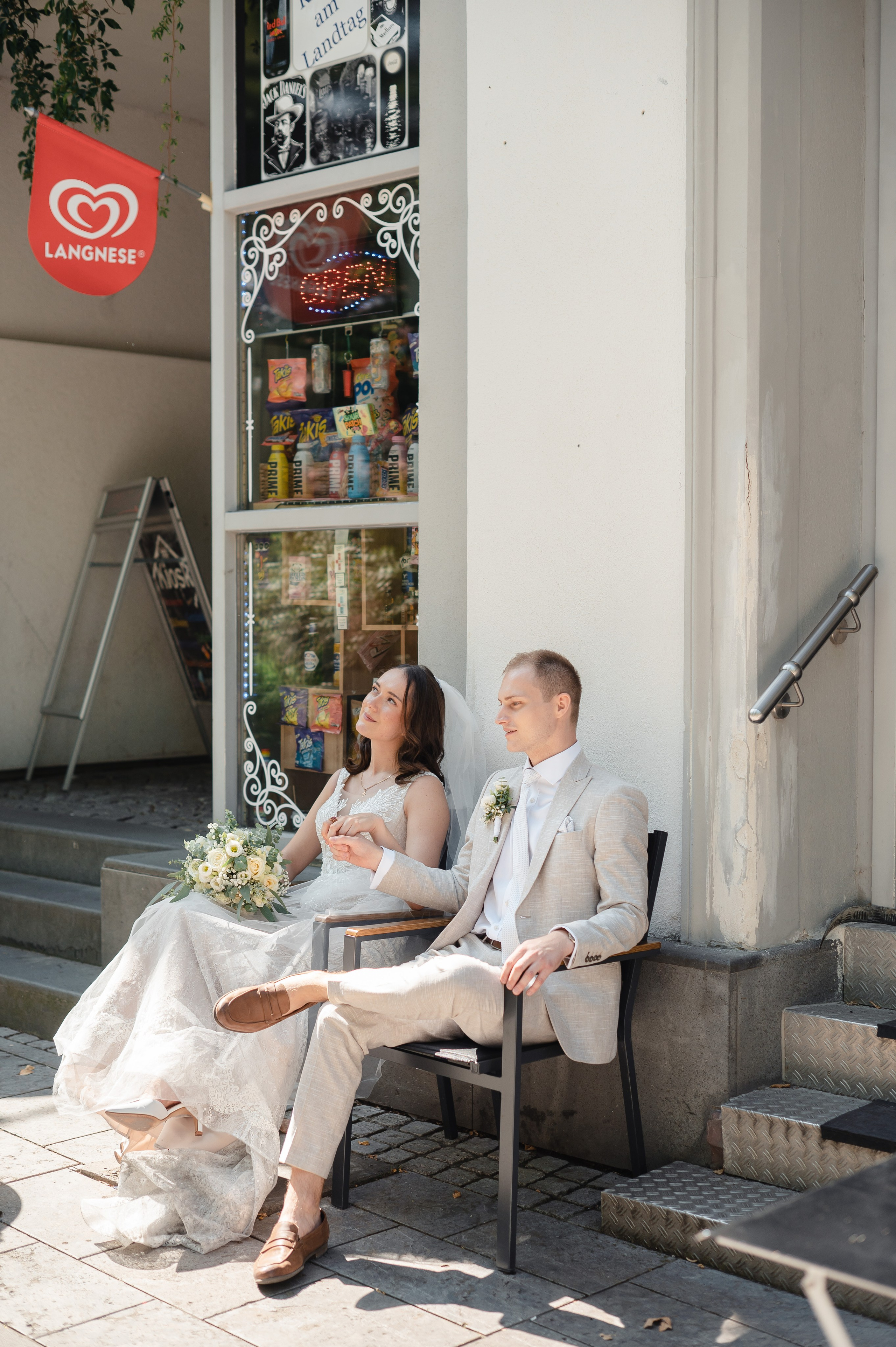 Hochzeitsfotografie in Wiesbaden | Rathaus, Neroberg & Weinberge