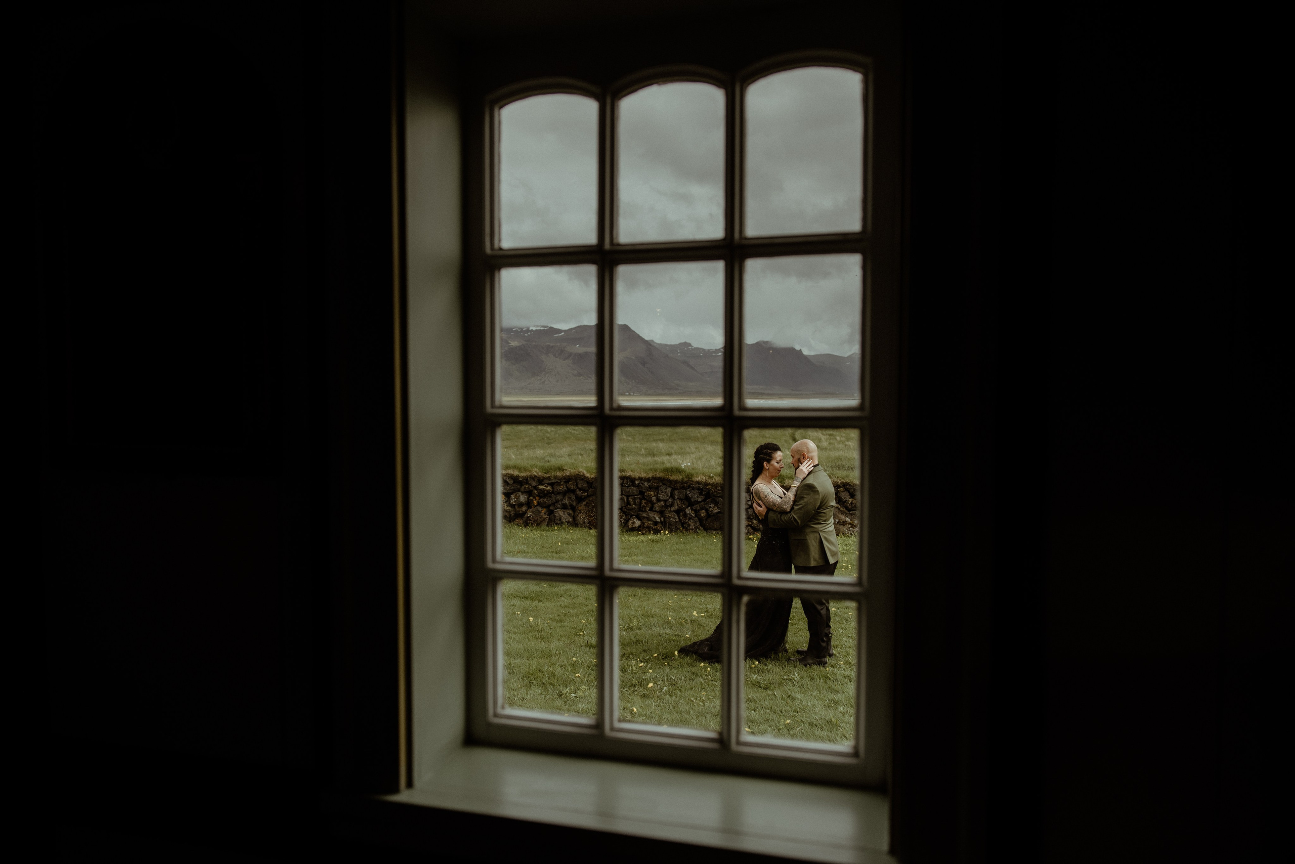 Viking inspired secret elopement in Iceland — wedding in Budir. Iceland elopement photographer & videographer