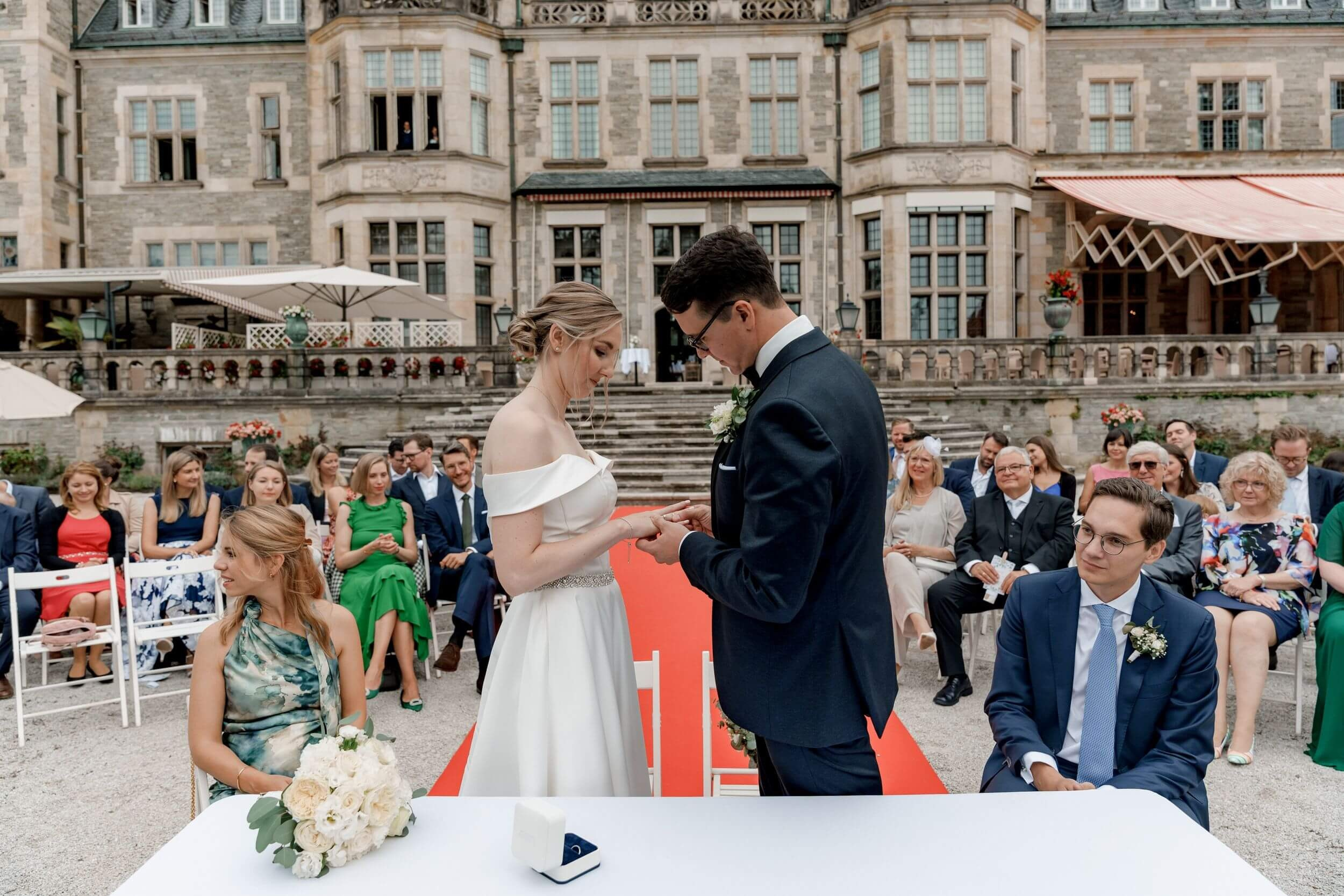Civil Wedding at Schlosshotel Kronberg. Wedding photographer & videographer Frankfurt | Denis Mirosnik