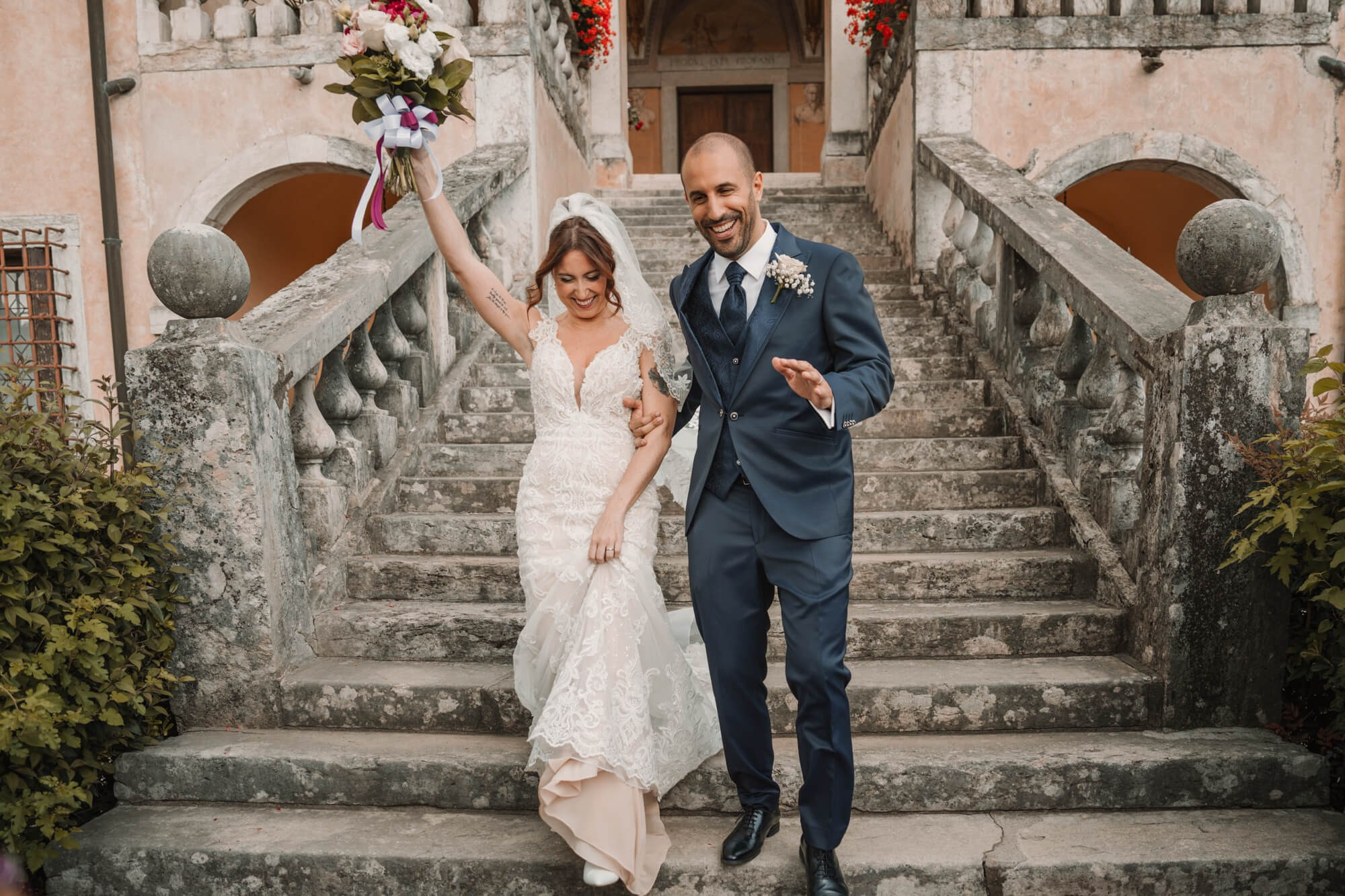 Boda en Villa Godi Malinverni, Vicenza | El Velo Blanco. El Velo Blanco I Fotógrafos de Bodas