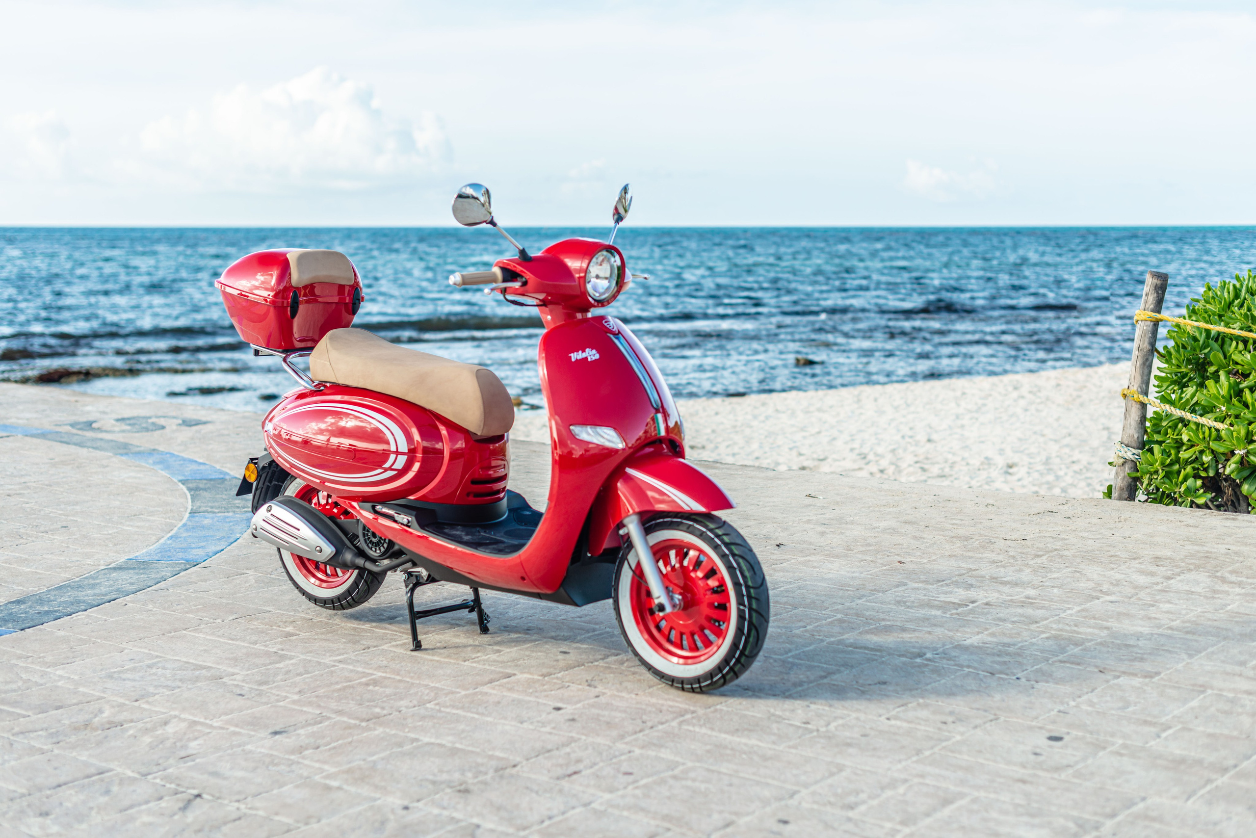 Scooter Photography for Rental Website in Mexico. PHOTOGRAPHER QUINTANA ROO