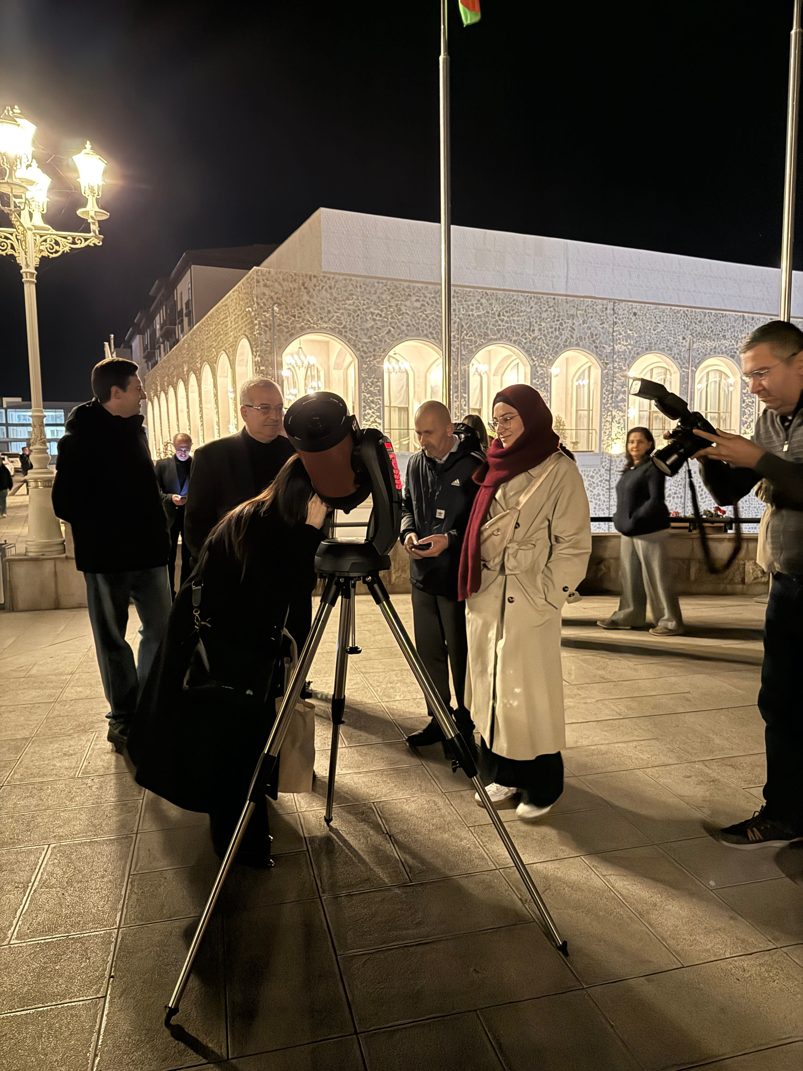 Xankəndidə ilk astronomik müşahidə tədbiri keçirilib. Həvəskar Astronomlar Cəmiyyəti — Astronomy.az