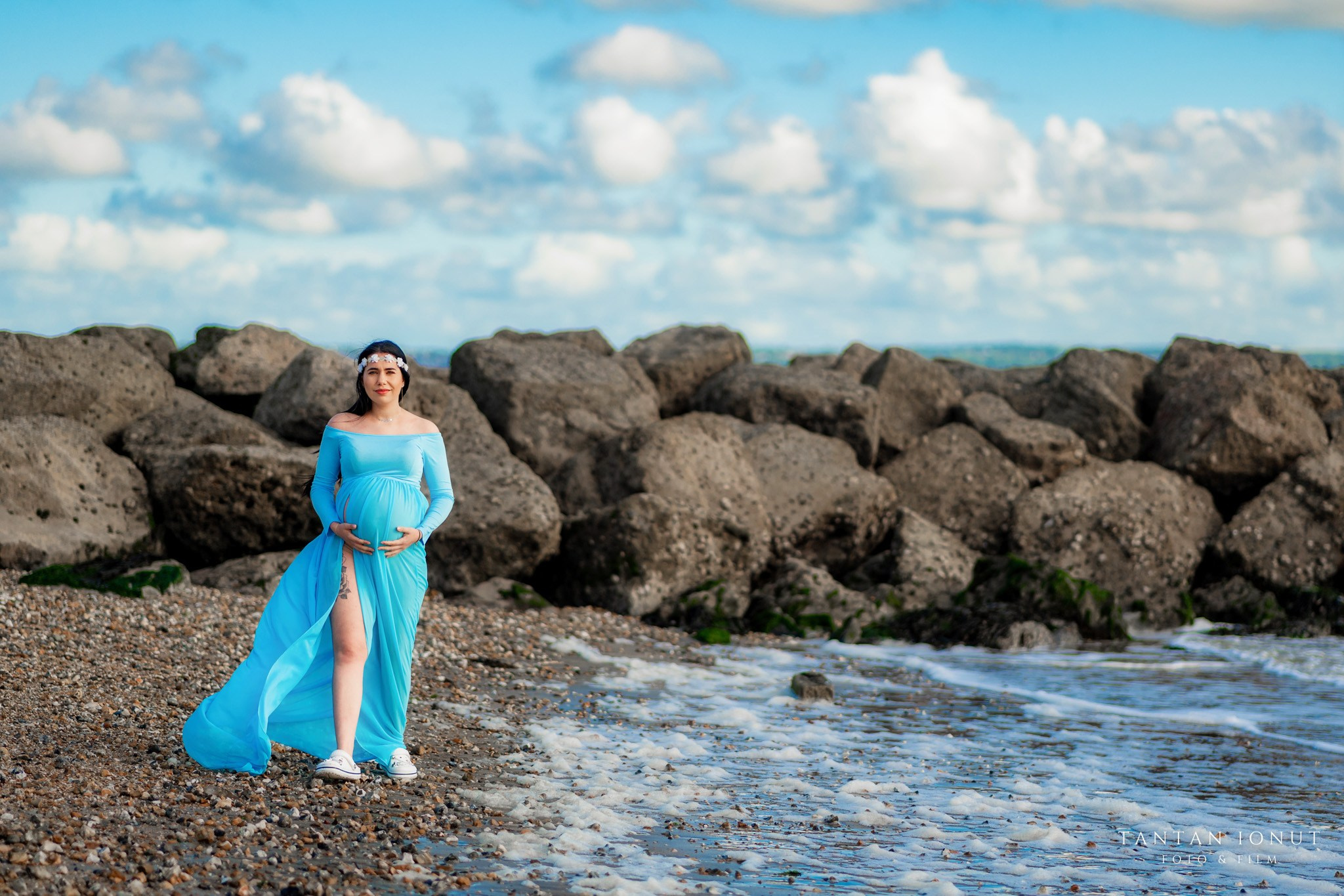 Sedinta foto maternitate — emotie si feminitate inainte de nastere. TANTAN IONUT FOTO & FILM