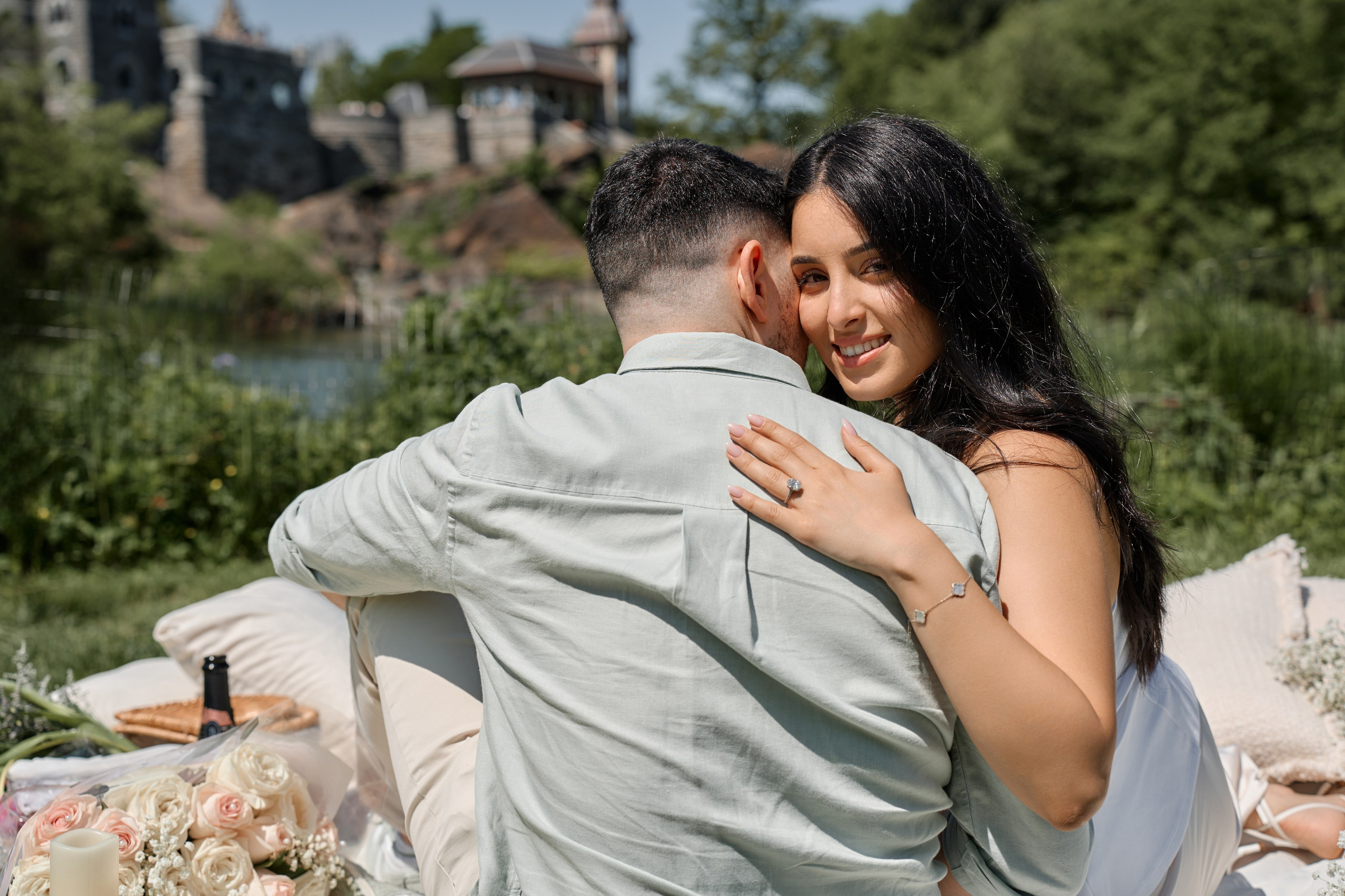 Surprise Proposal in New York. Professional Wedding and event photographer USA New York