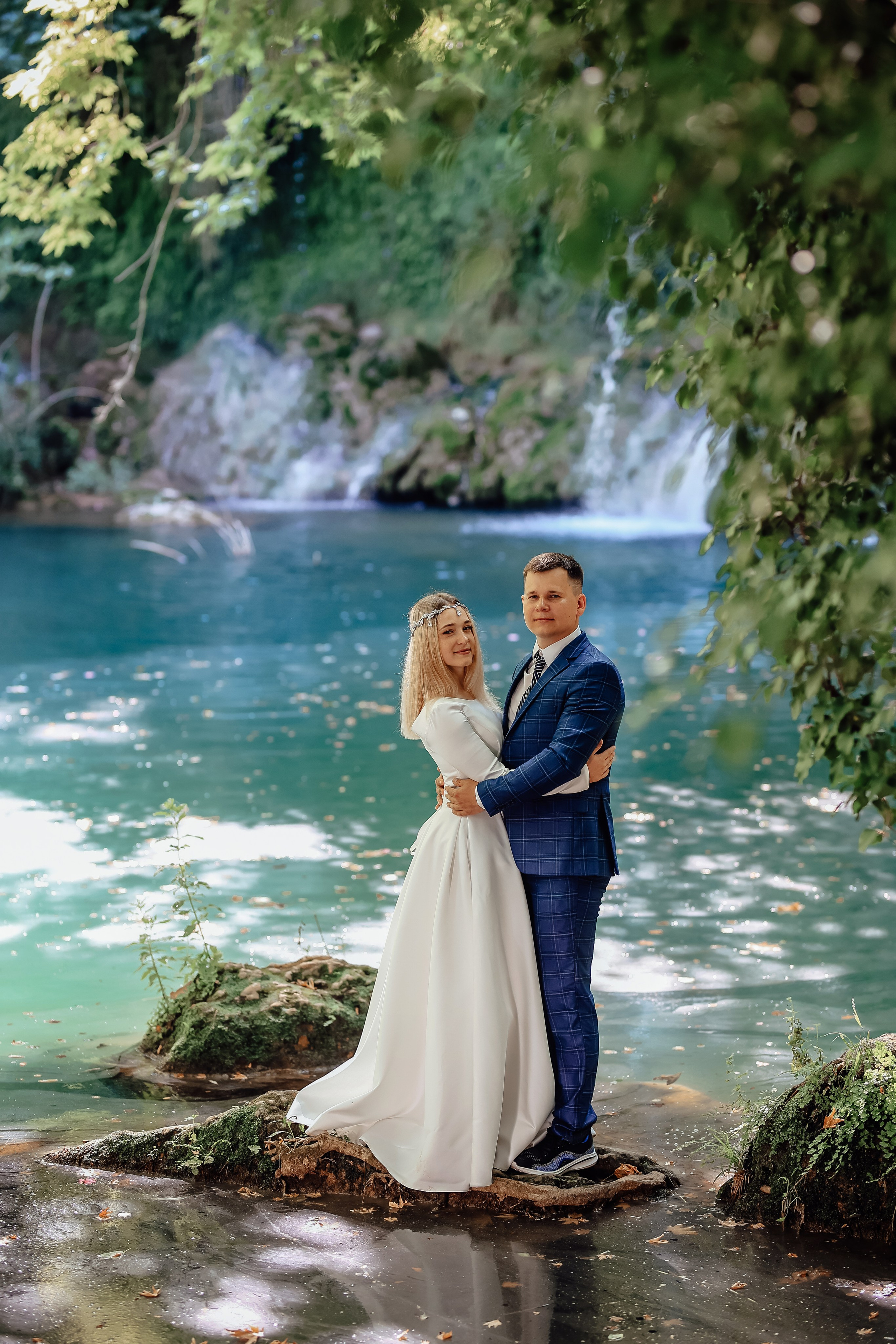 Photoshooting at Kurshunlu waterfall. Photographer in Turkey, Antalya, Kemer, Belek, Side, Kas, Fethiye