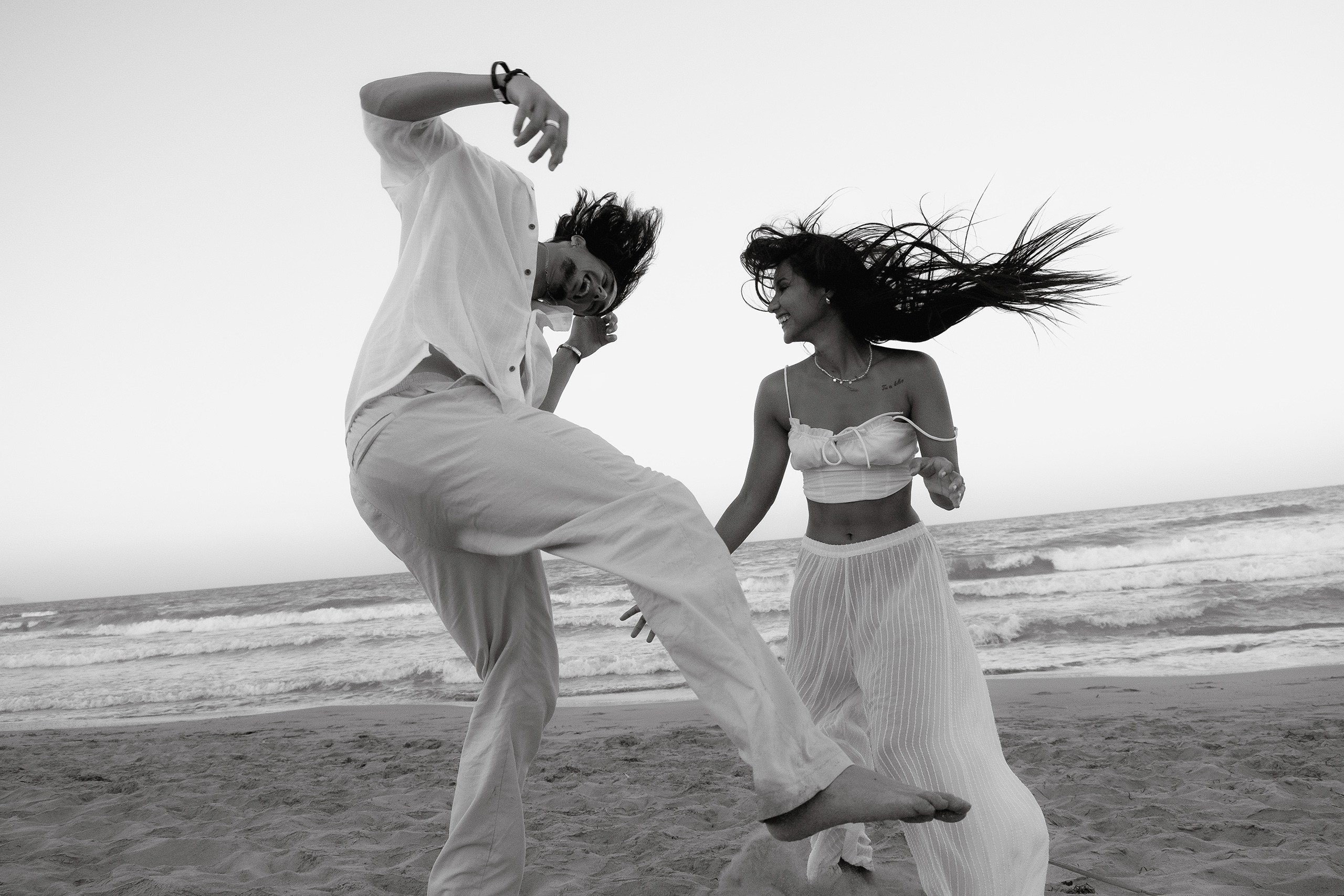Historia de amor al atardecer en Guardamar — Fotógrafo en Alicante y Torrevieja